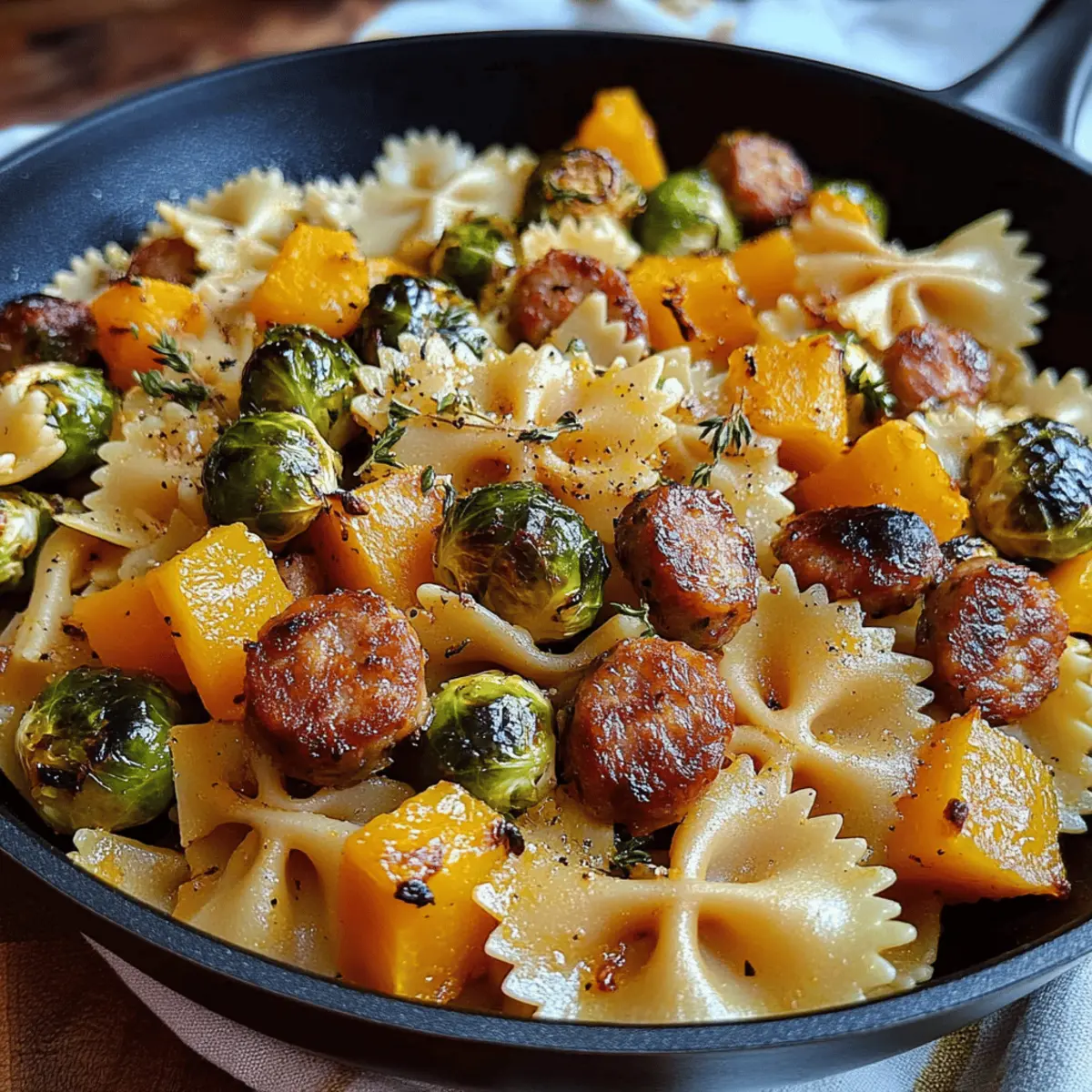 Autumn Sausage Pasta Squash: A Cozy Fall Recipe Delight