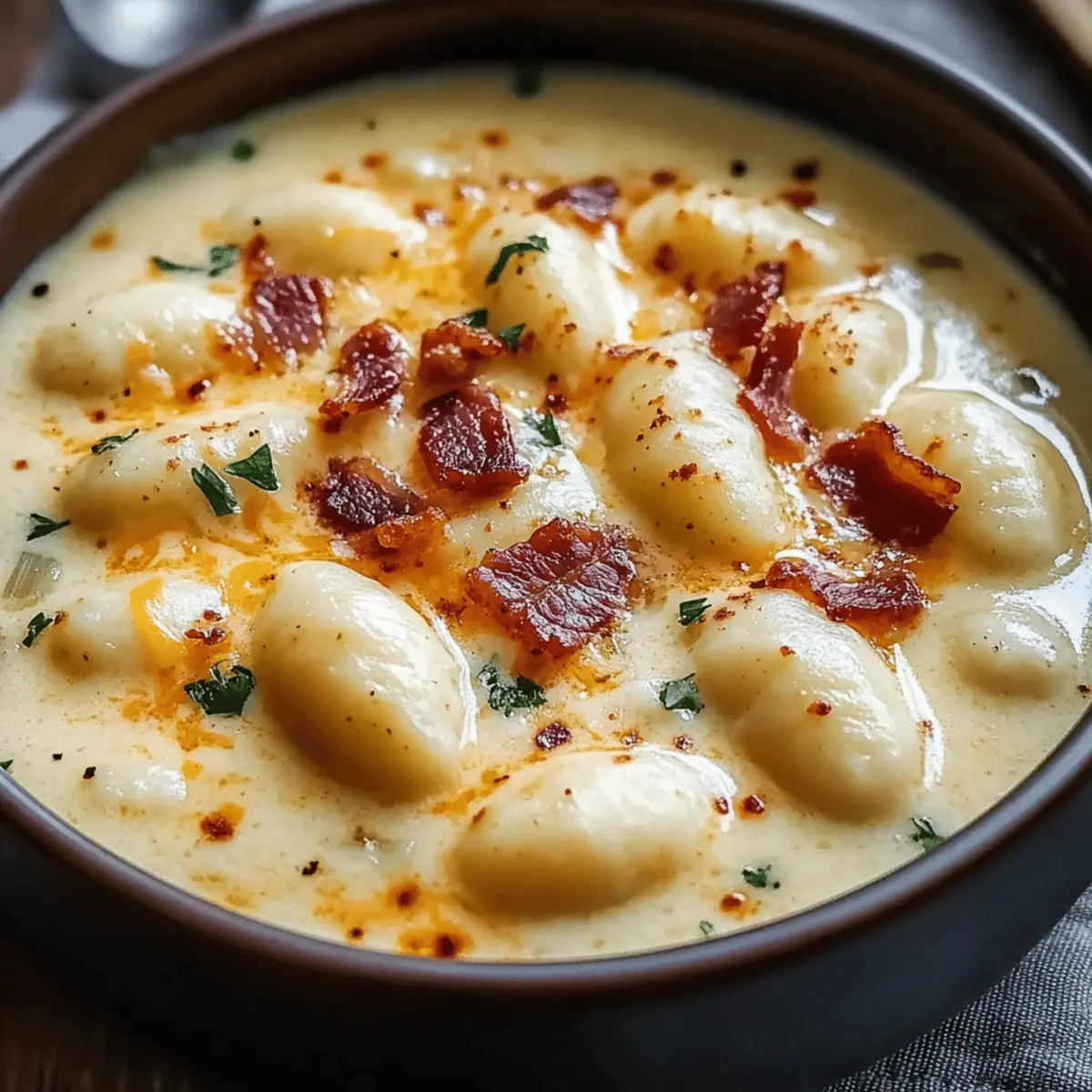 Creamy Bacon Gnocchi Soup for Ultimate Comfort Food Bliss