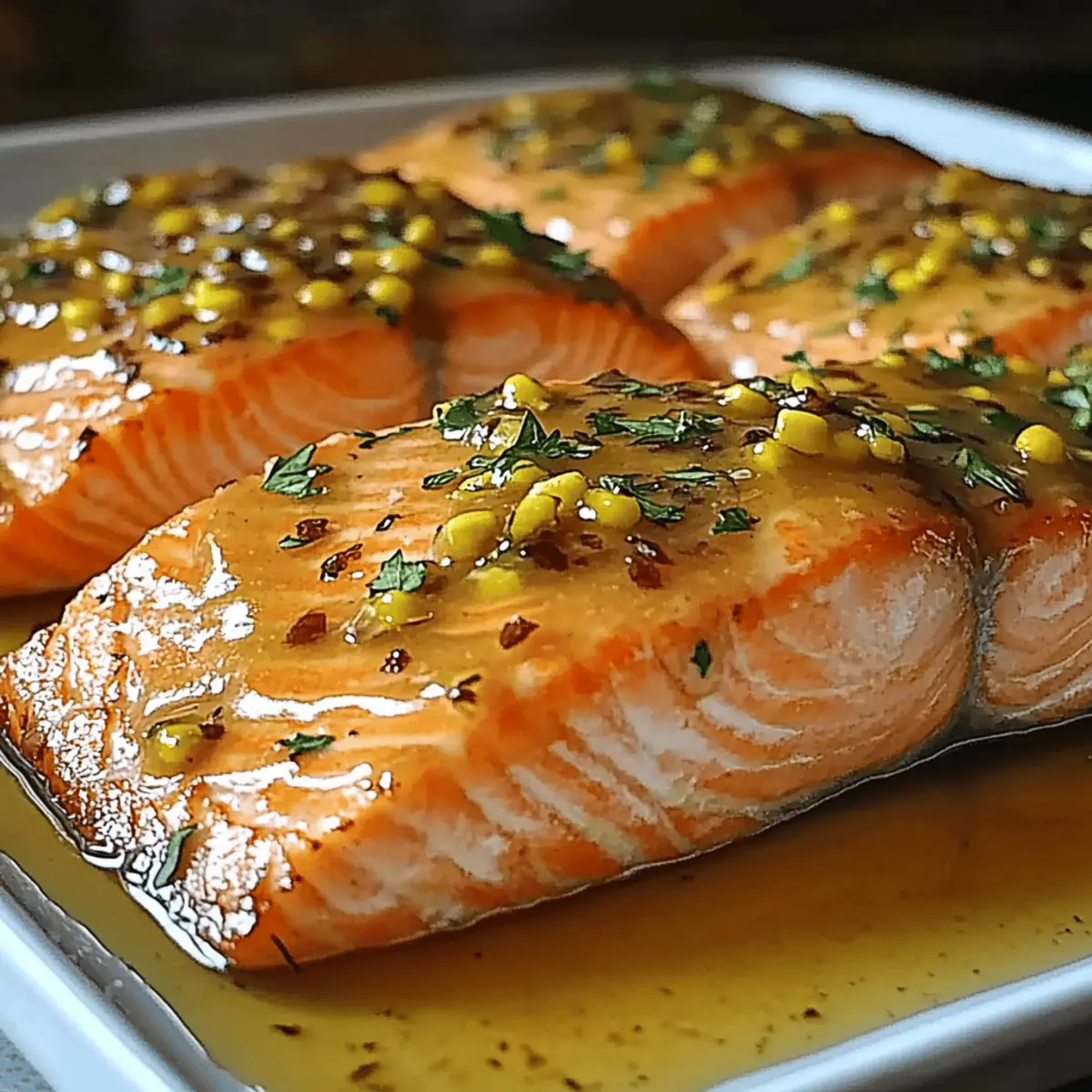 Baked Salmon with Brown Sugar Glaze for Flaky Perfection