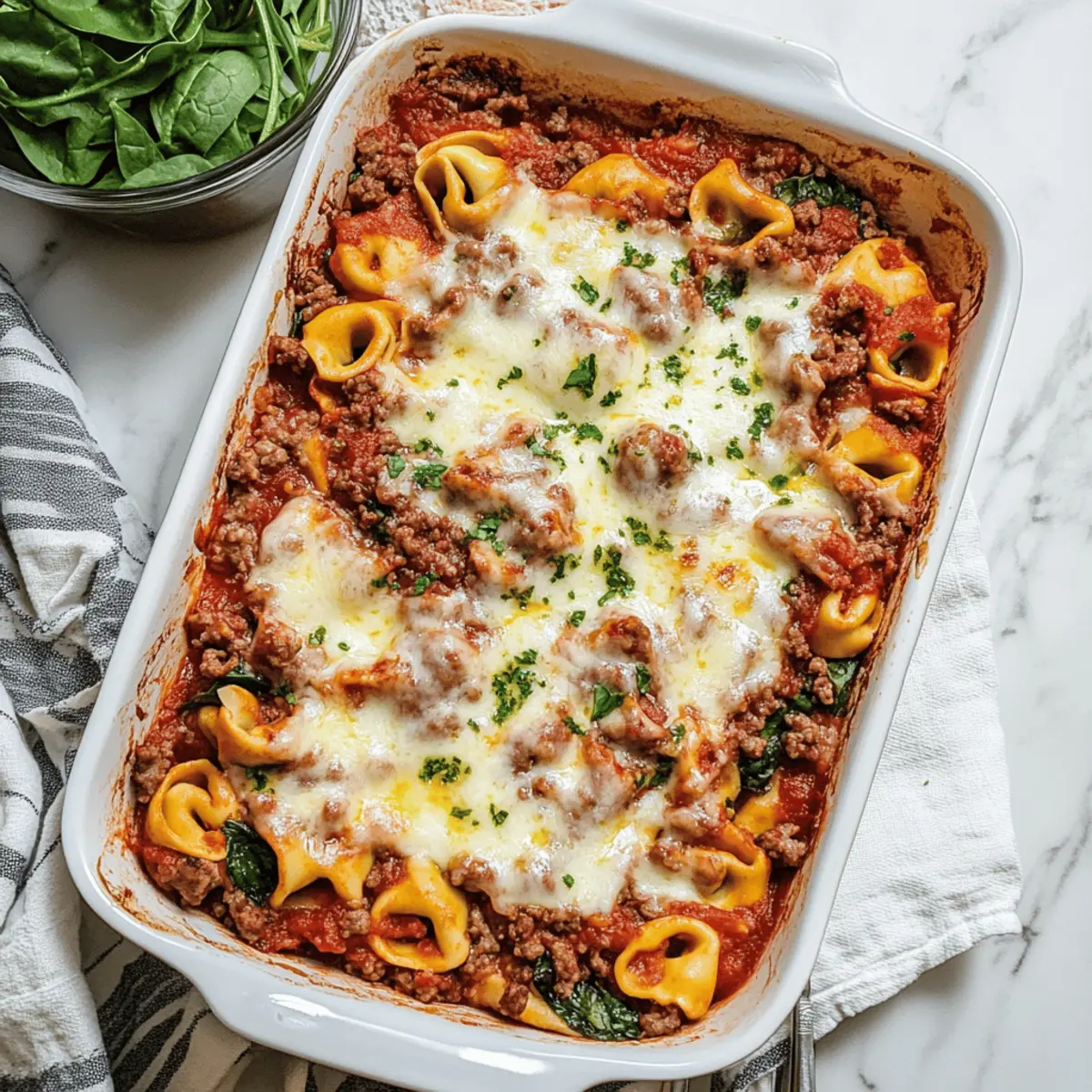 Beefy Tortellini Bake: Comfort Food Your Family Will Love