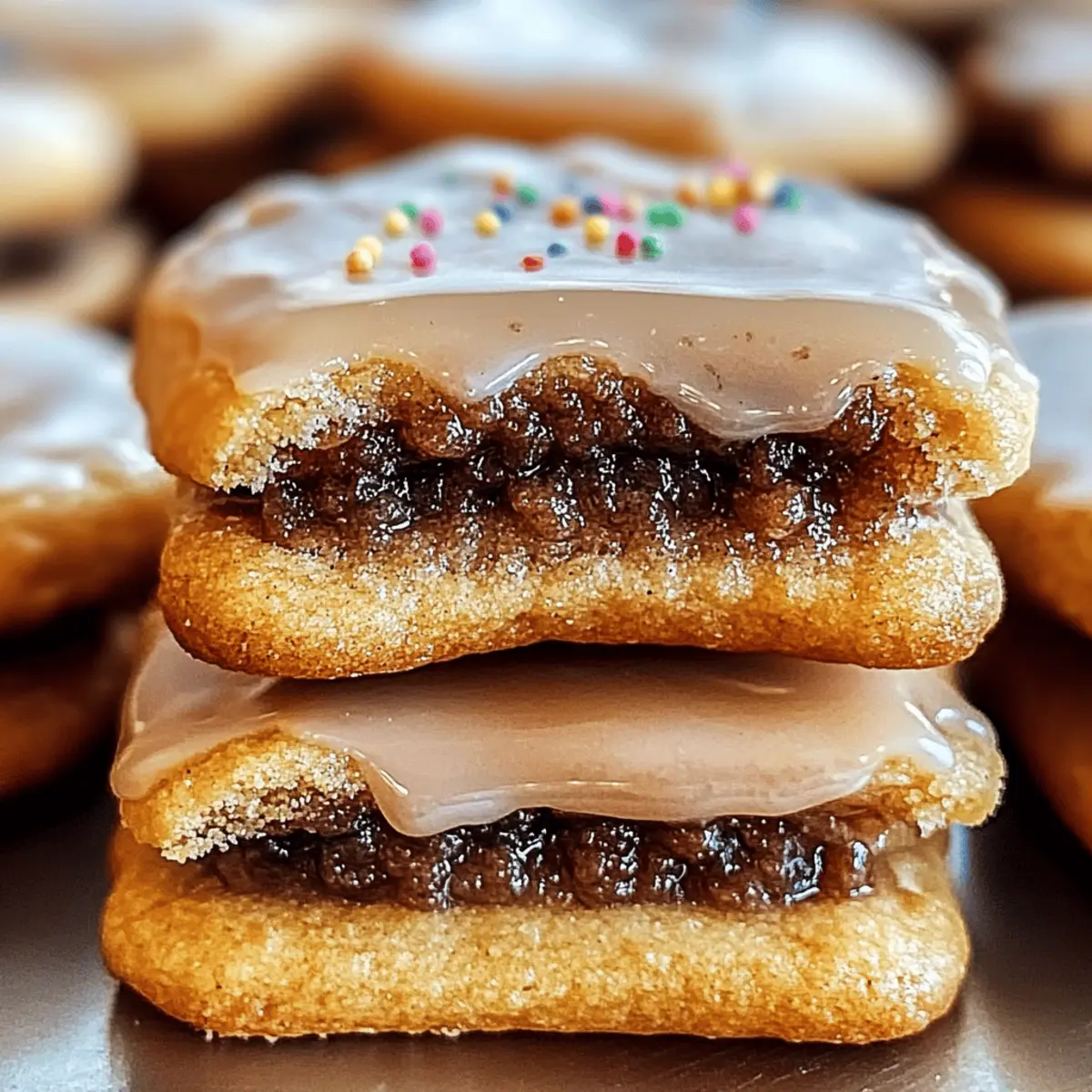 Nostalgic Brown Sugar Pop Tart Cookies for Sweet Memories