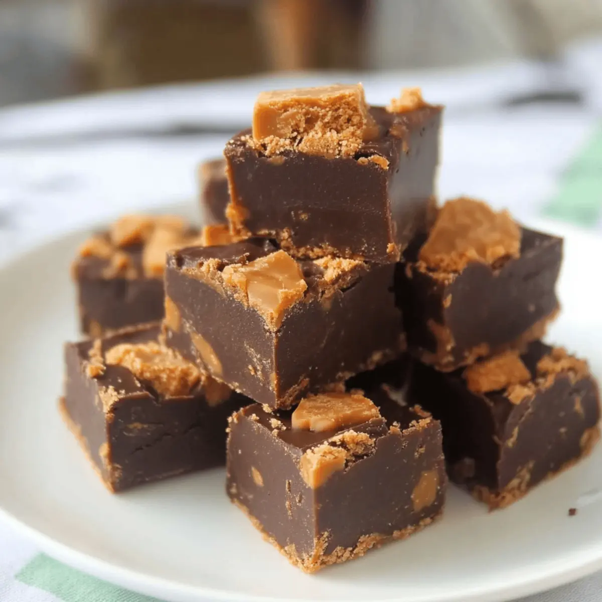 Irresistibly Creamy Butterfinger Fudge in Just 3 Ingredients
