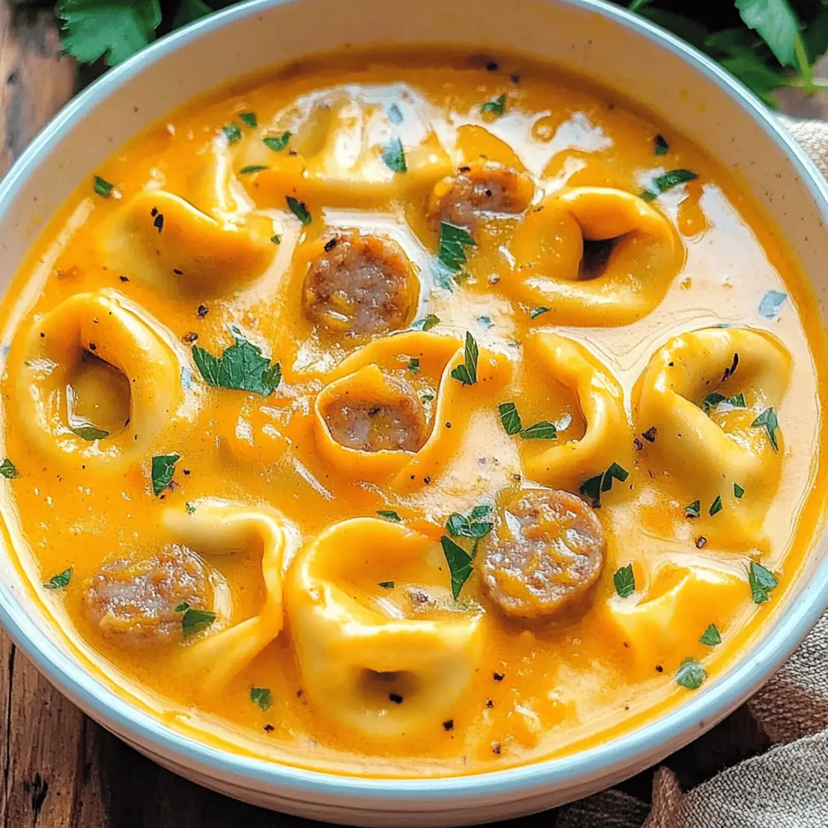 Creamy Butternut Squash Tortellini Soup for Cozy Nights