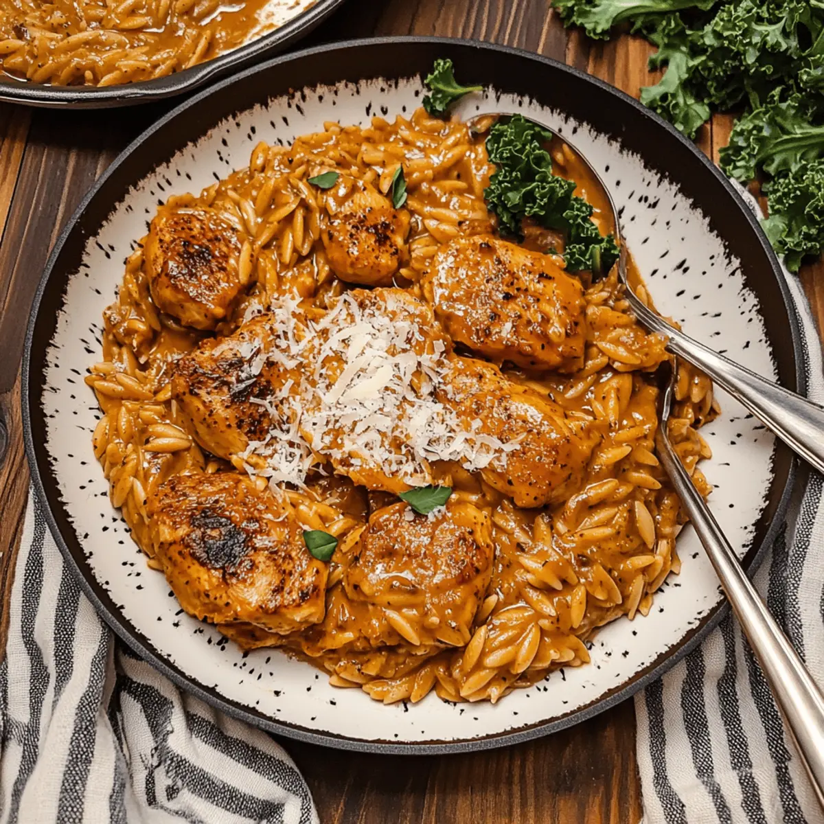Savory Cajun Chicken Orzo for a Cozy Family Dinner
