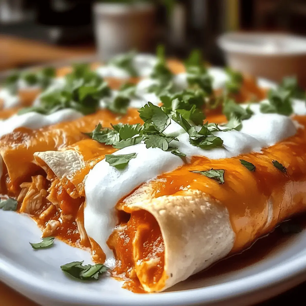 Mouthwatering Chicken Enchiladas for Cozy Nights In