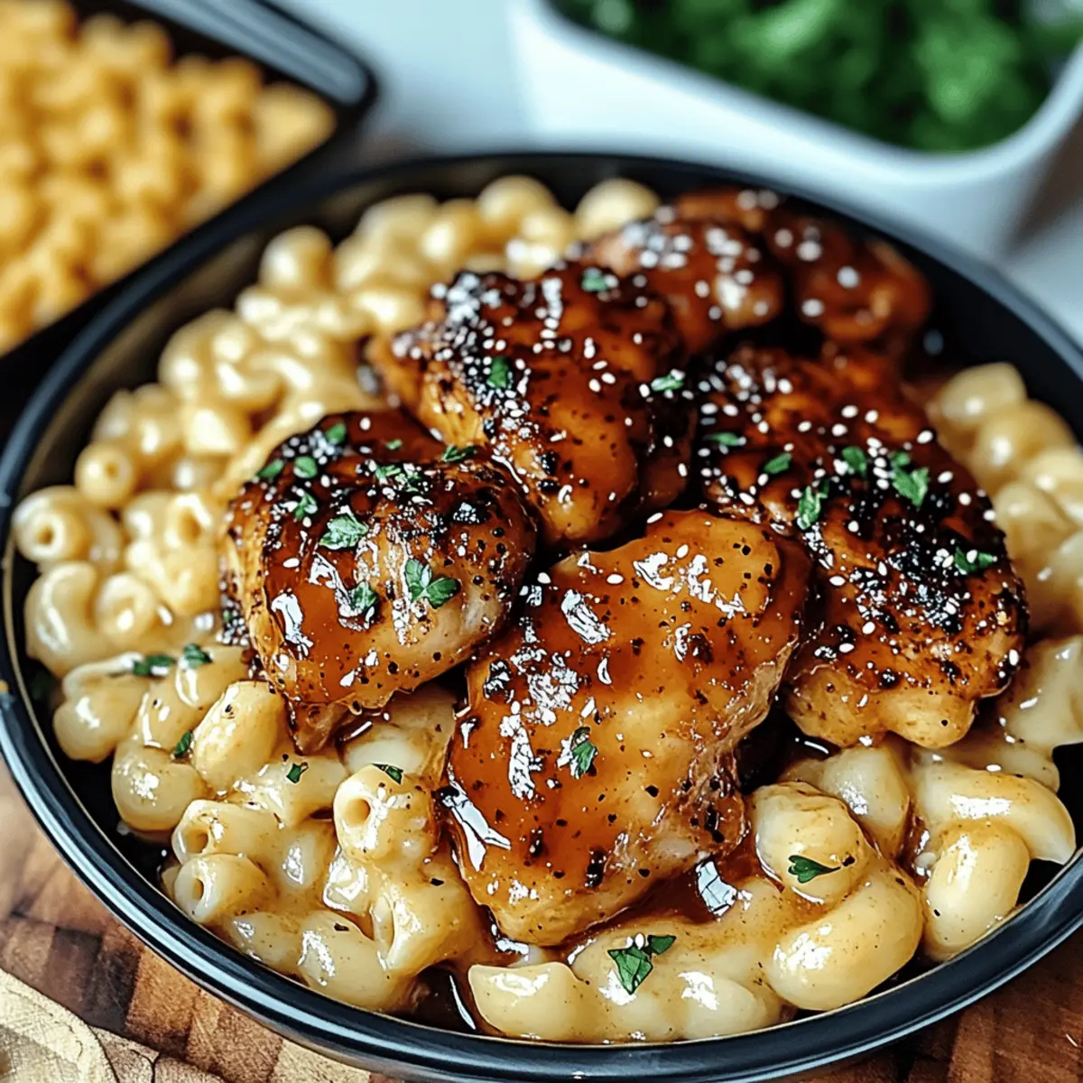 Sweet and Spicy Chicken Mac N Cheese for Comfort Food Lovers