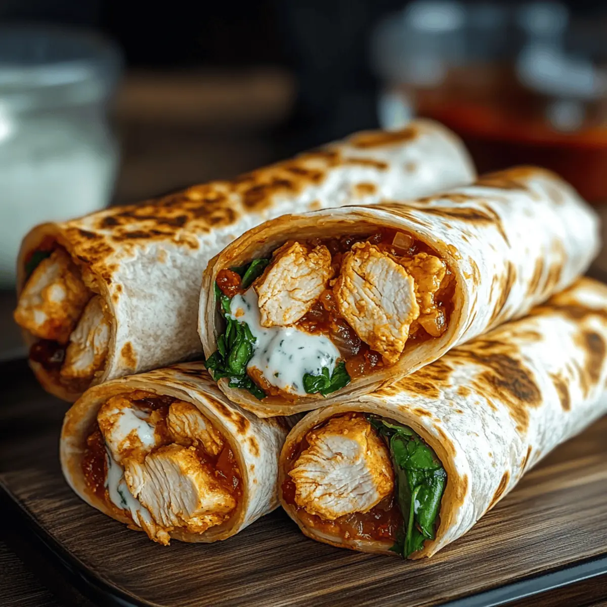 Crispy Chicken & Mozzarella Wraps You’ll Crave Every Night