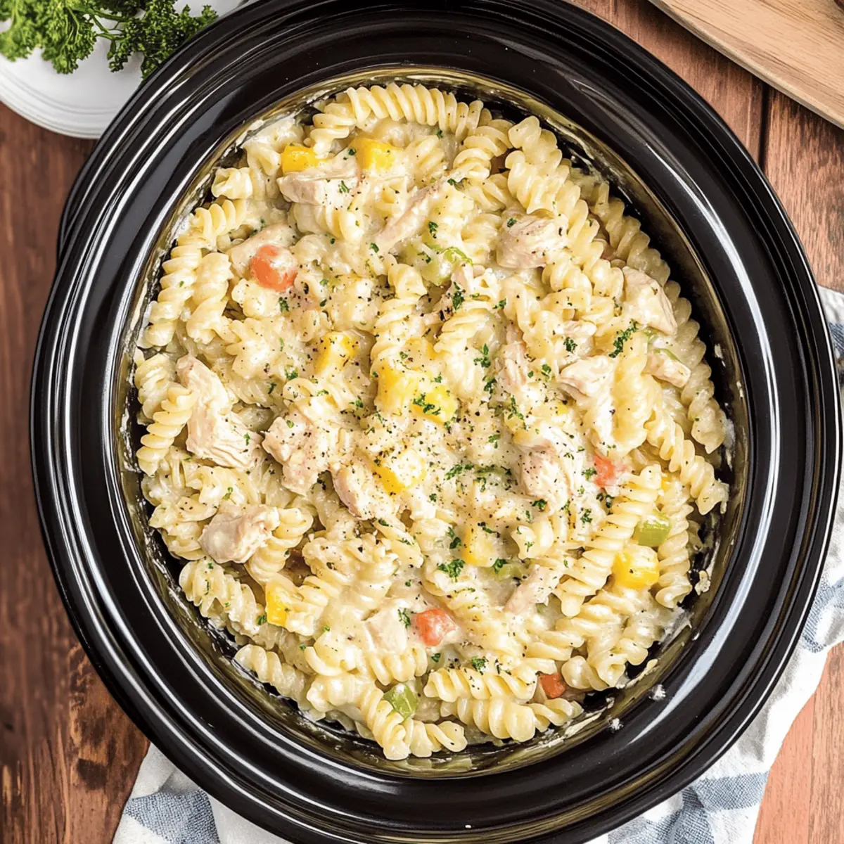 Hearty Chicken Pot Pie Pasta for Effortless Family Dinners