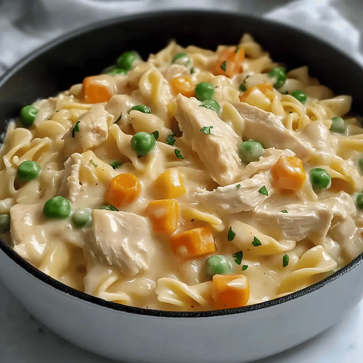 Creamy Chicken Pot Pie Pasta: Your New Cozy Comfort Food