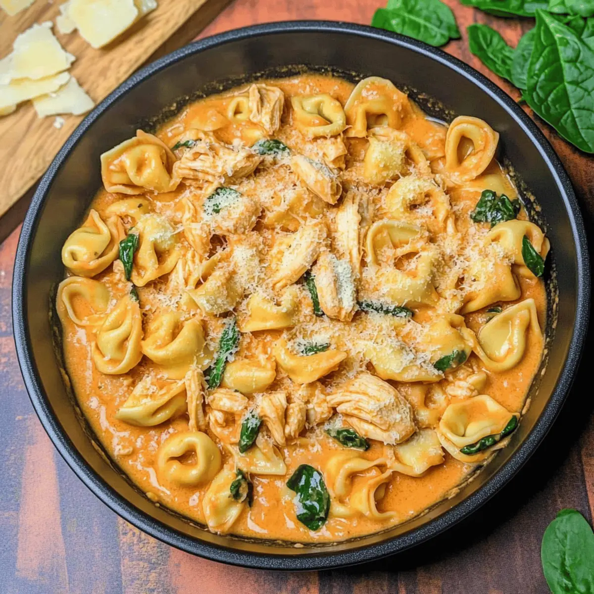Creamy CrockPot Chicken Tortellini for Cozy Weeknight Dinners