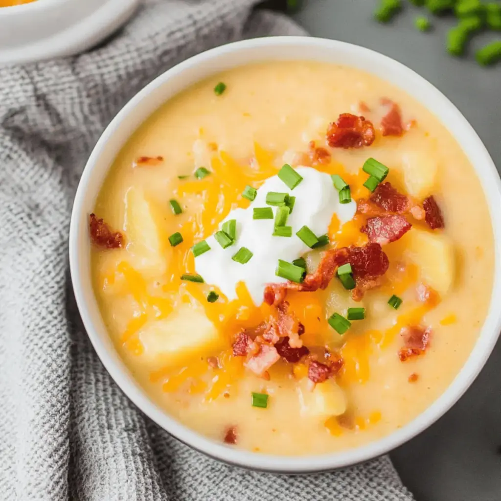 Crock pot potato soup