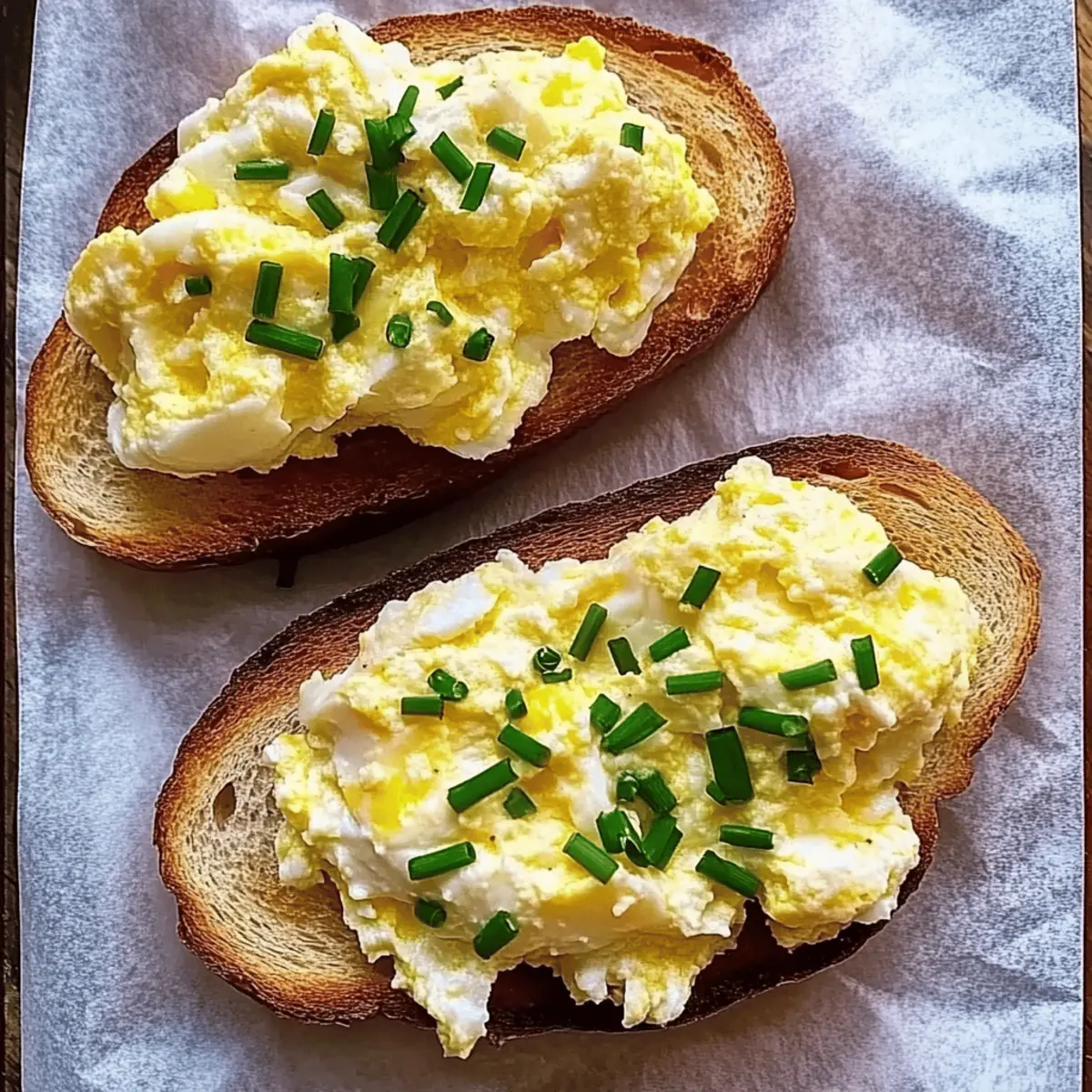 Creamy Egg and Ricotta Toast for a Perfect Morning Boost