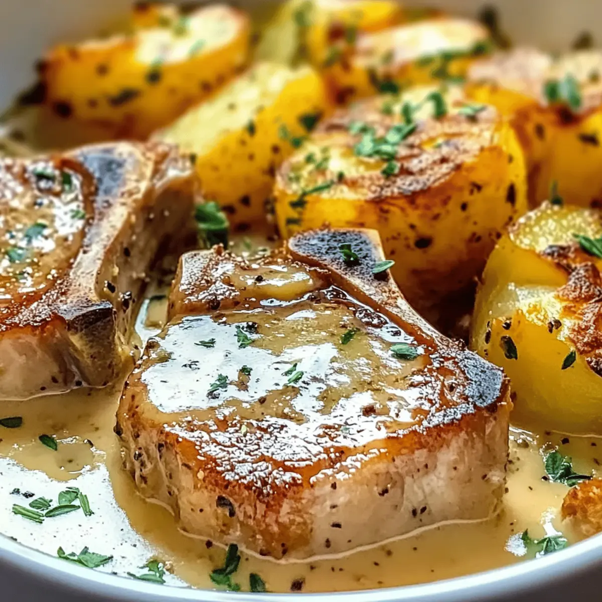 Garlic Butter Pork Chops for a Cozy Dinner Delight