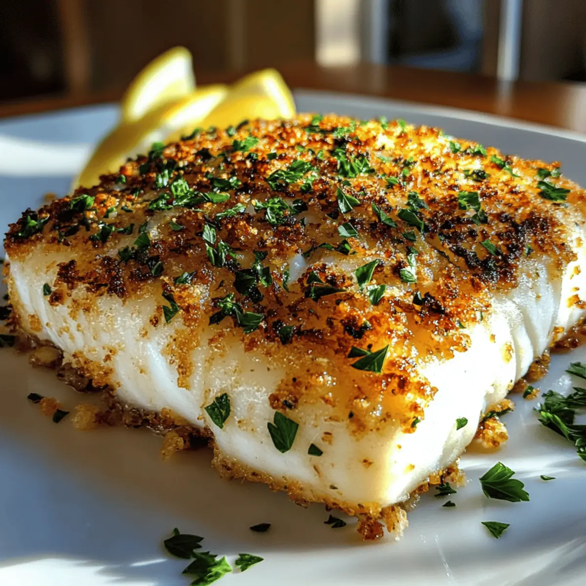 Garlic Parmesan Crusted Halibut for Easy Weeknight Indulgence