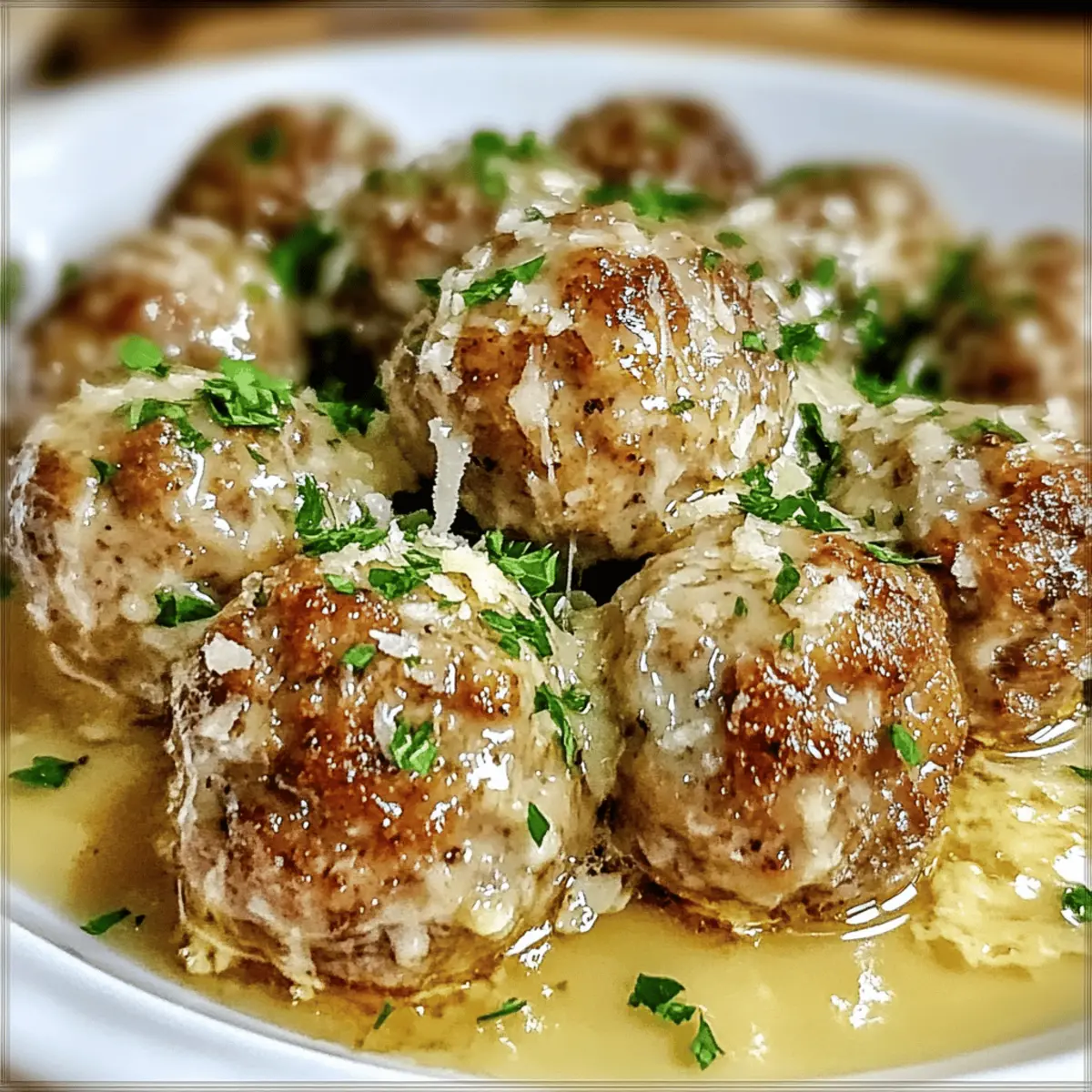 Garlic Parmesan Meatballs: Juicy, Gluten-Free Goodness