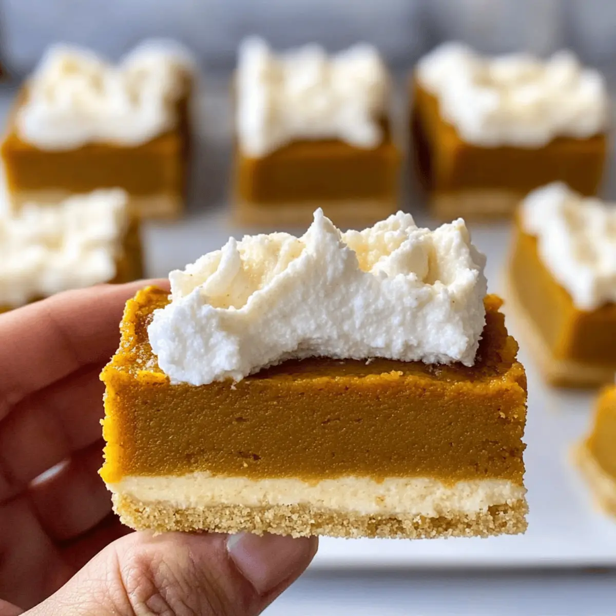 Deliciously Creamy Gluten-Free Pumpkin Squares for Fall