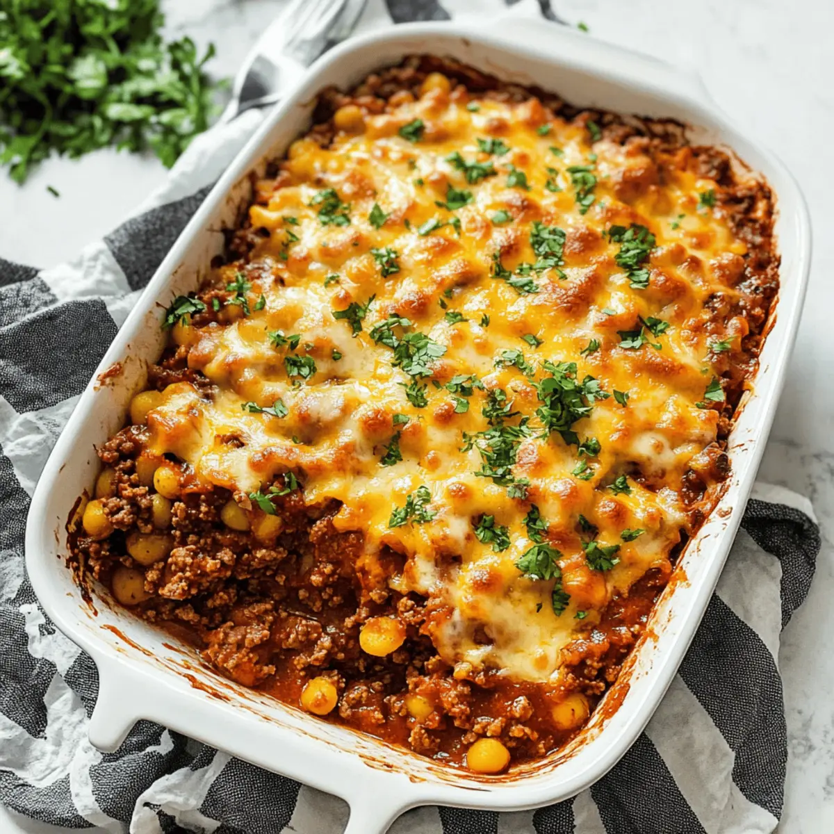 Easy Ground Beef & Potato Casserole for Cozy Nights
