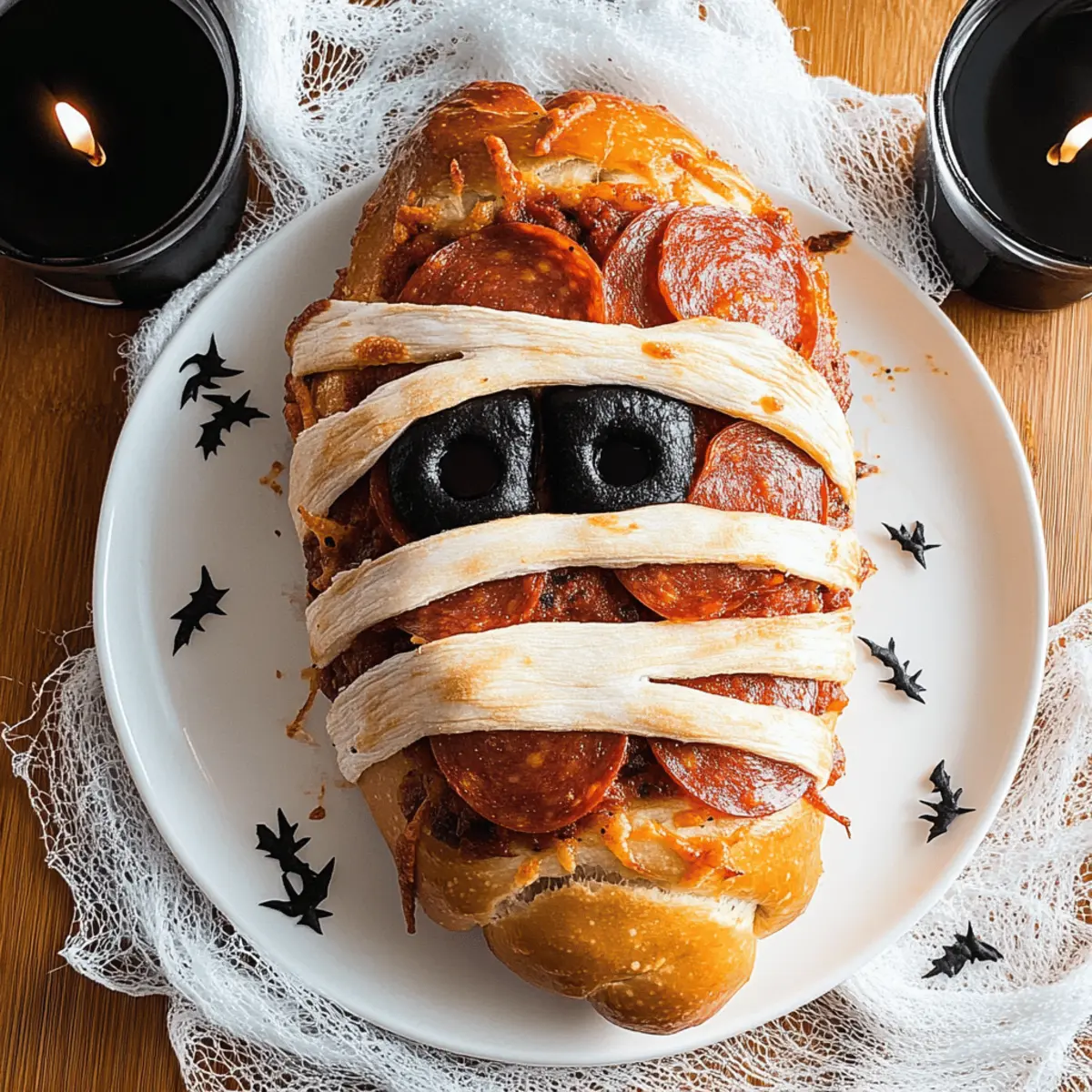 Halloween Mummy Stromboli Dinner: Spook Up Your Feast!