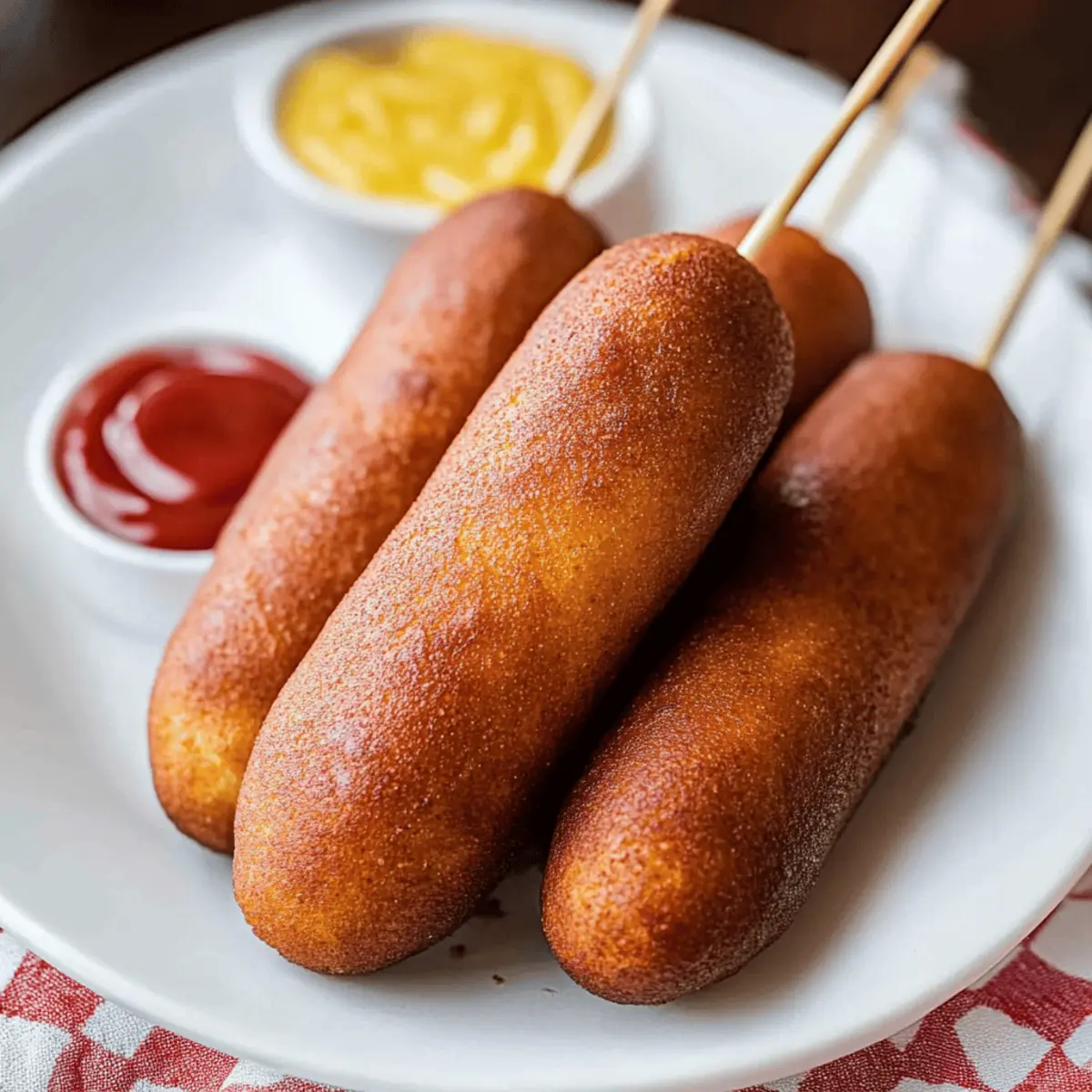 Homemade Corn Dog