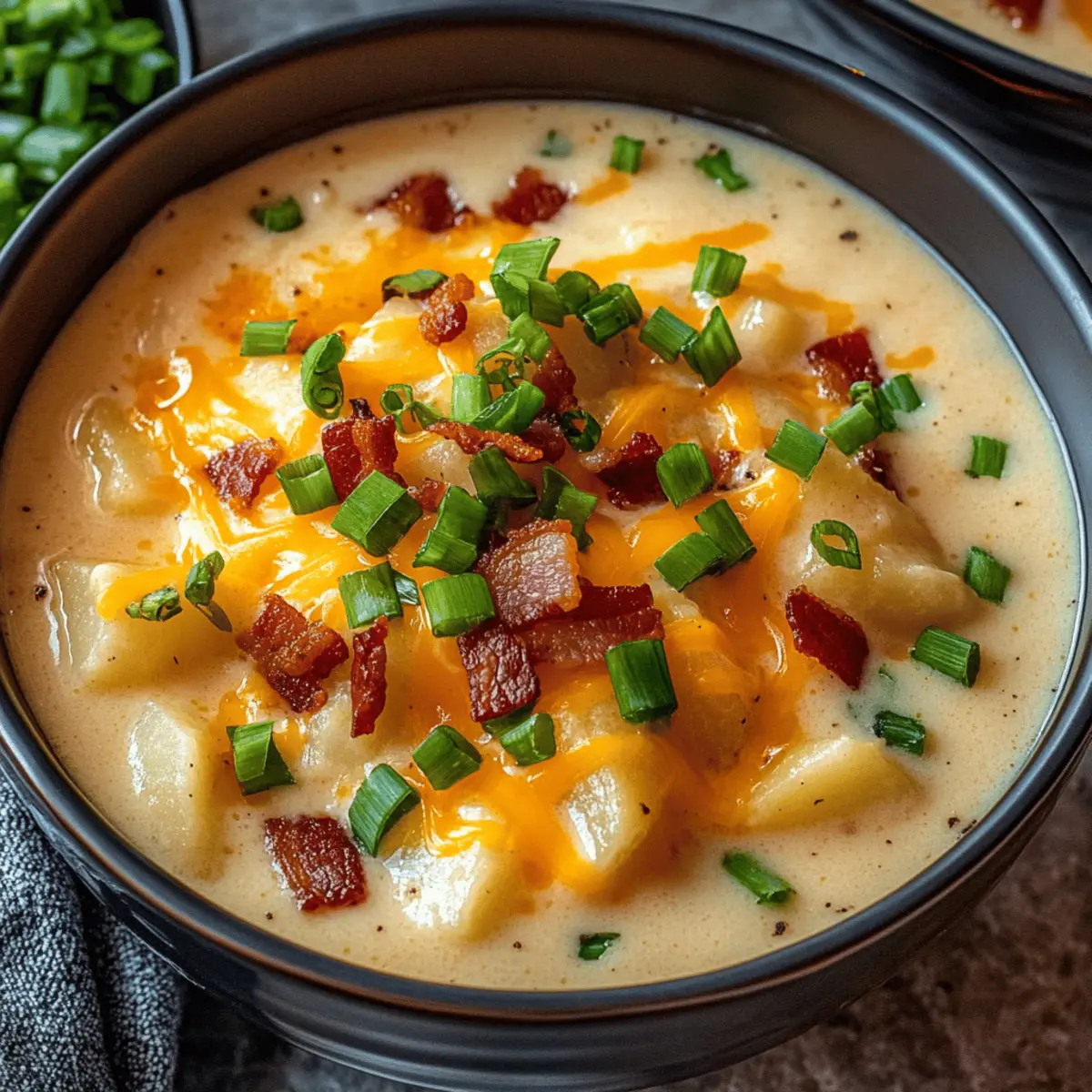 Cozy Up with Loaded Baked Potato Soup for Ultimate Comfort
