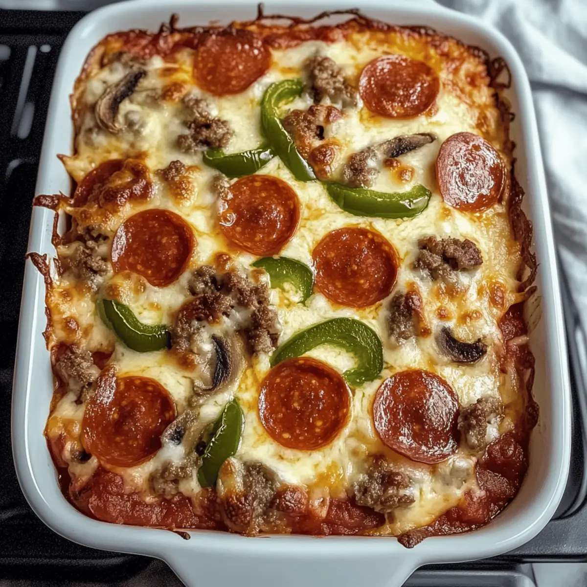 Delicious Low Carb Pizza Casserole That’s Easy to Make