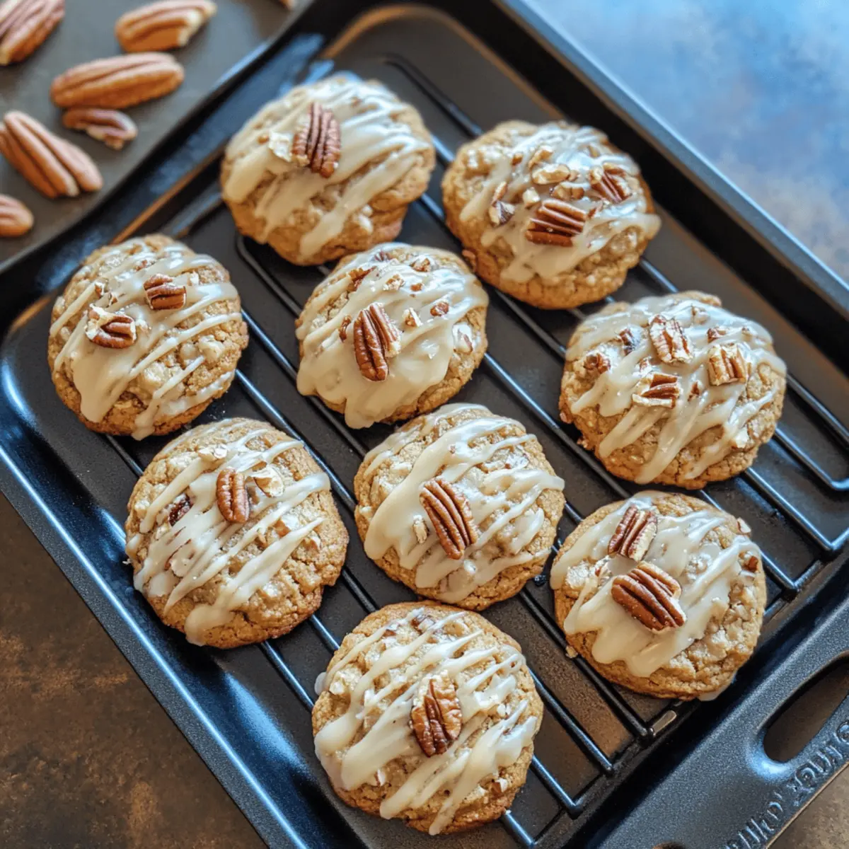 Soft Maple Pecan Pumpkin Cookies for a Cozy Fall Treat