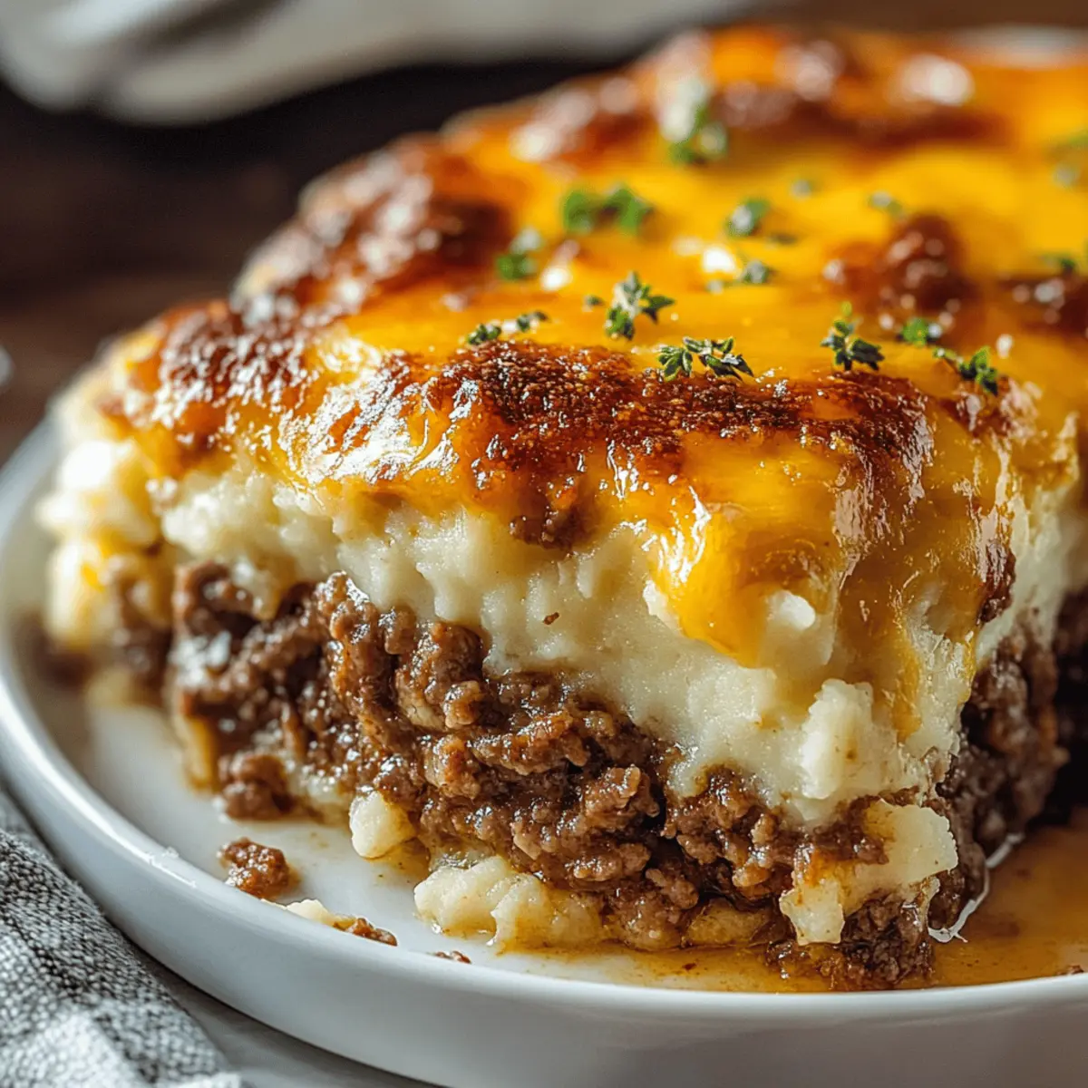 Comforting Meatloaf with Mashed Potatoes for Cozy Nights