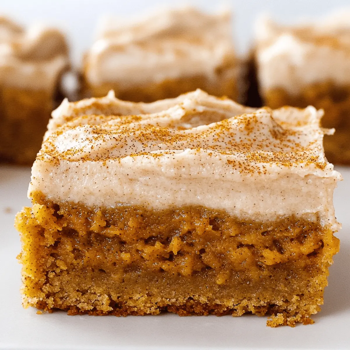 Heavenly Pumpkin Bars Recipe with Crunchy Frosting Delight