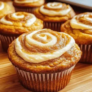 Pumpkin Swirl Muffins