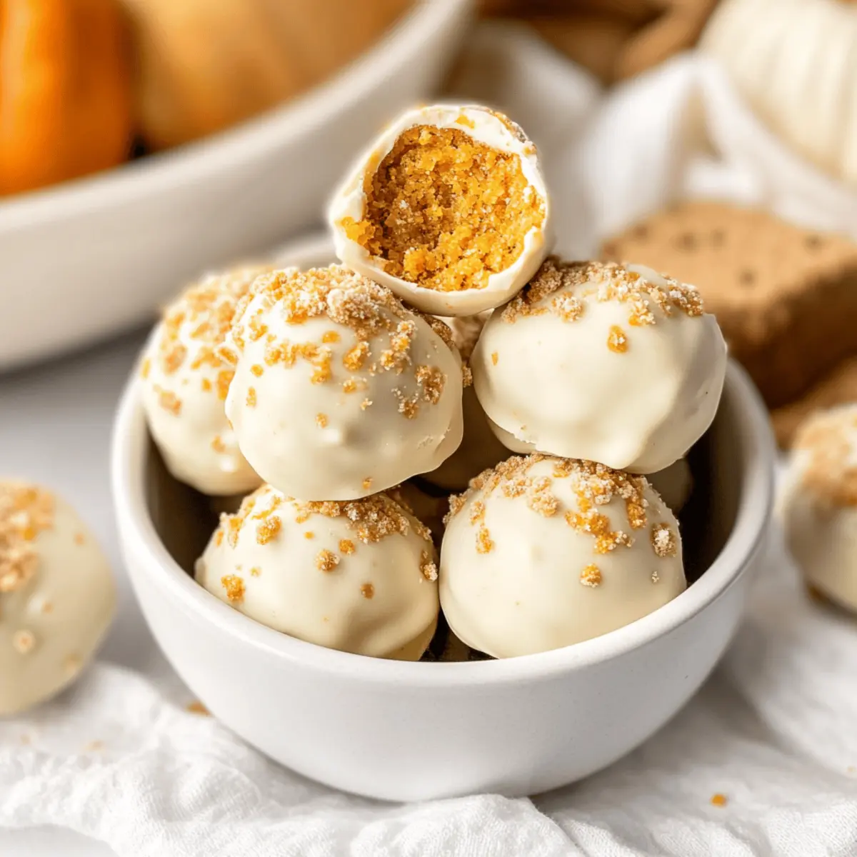 No-Bake Pumpkin Truffles for an Irresistible Fall Treat
