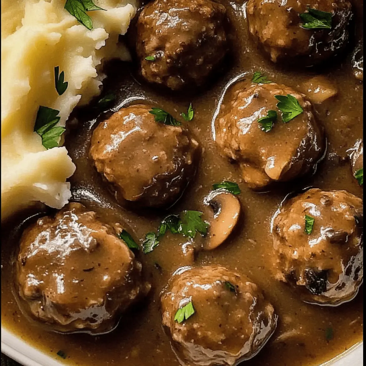 Salisbury Steak Meatballs: Comfort Food in Every Bite