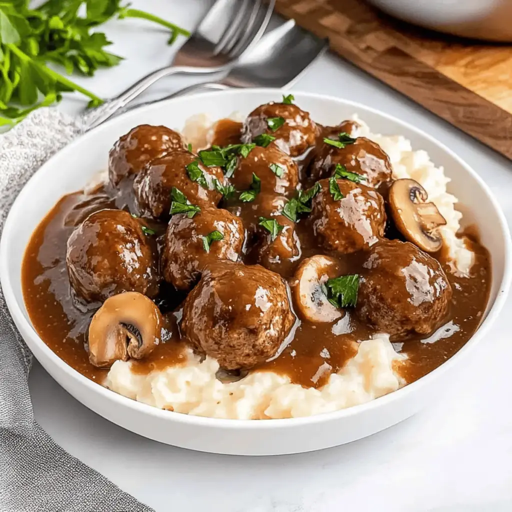 Salisbury Steak Meatballs