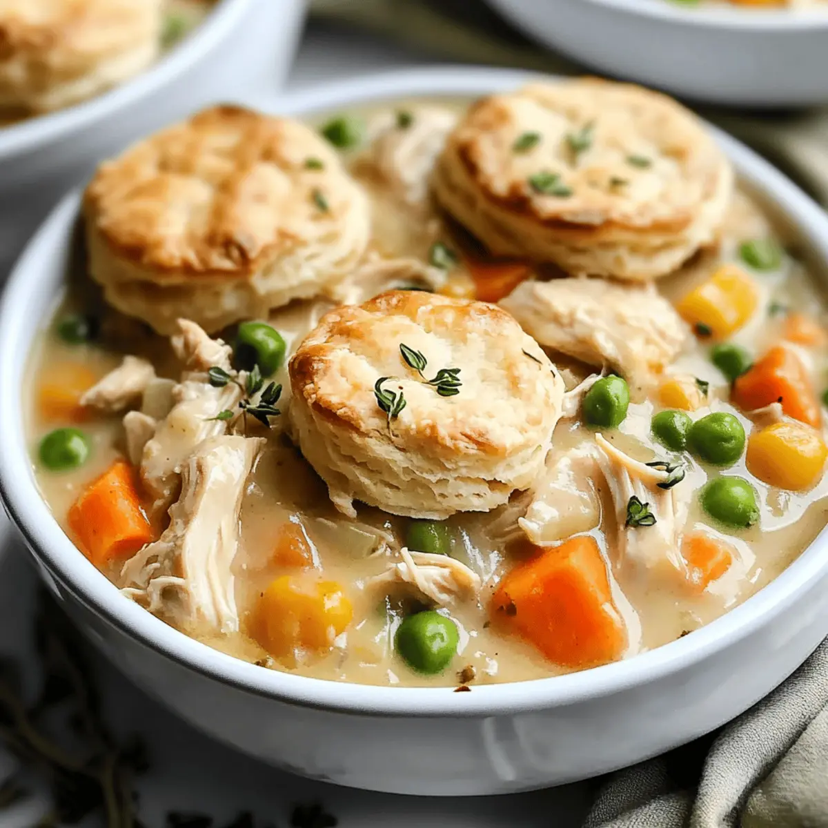 Comforting Slow Cooker Chicken Pot Pie for Easy Family Dinners