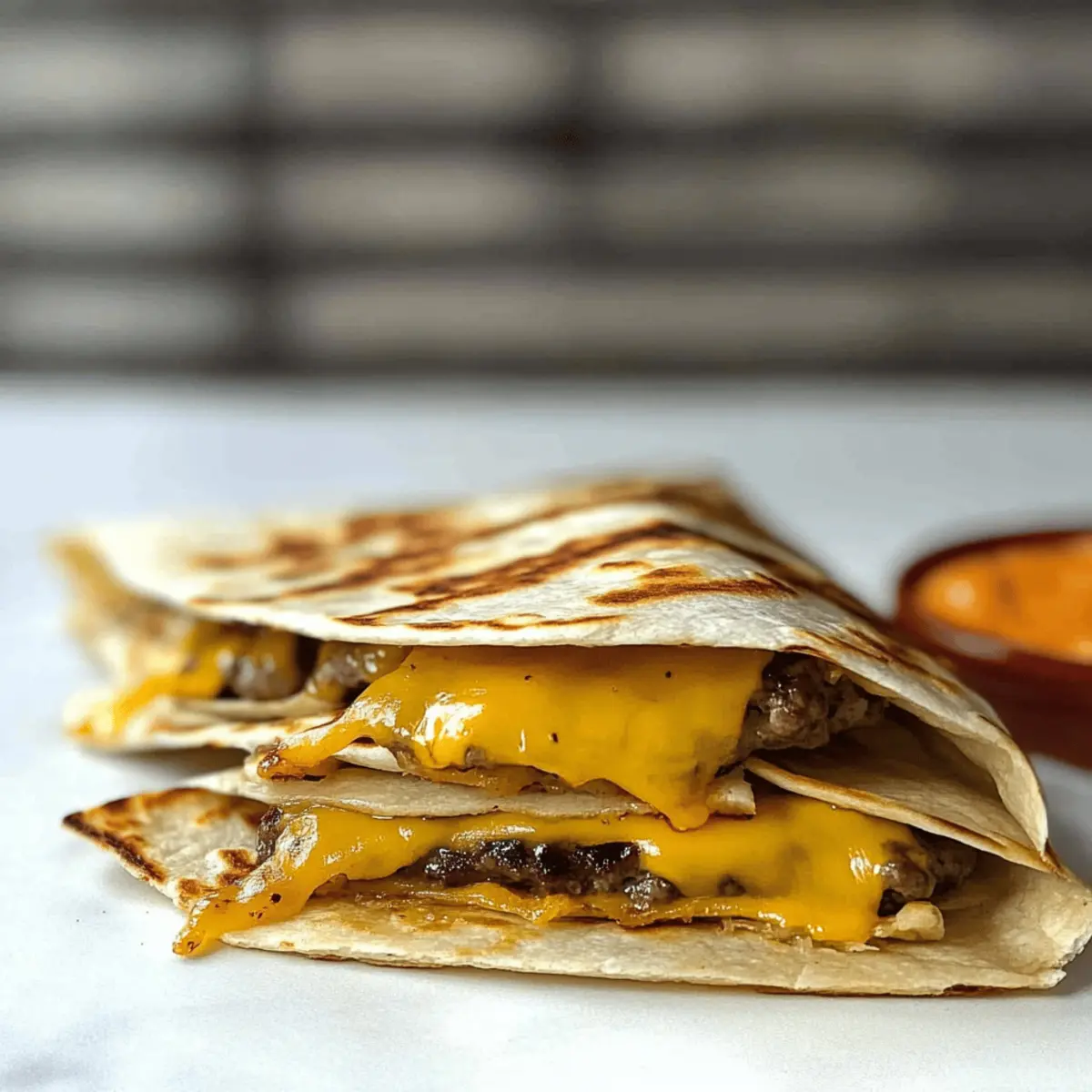Smashburger Quesadillas: Low-Carb Comfort Food Delight