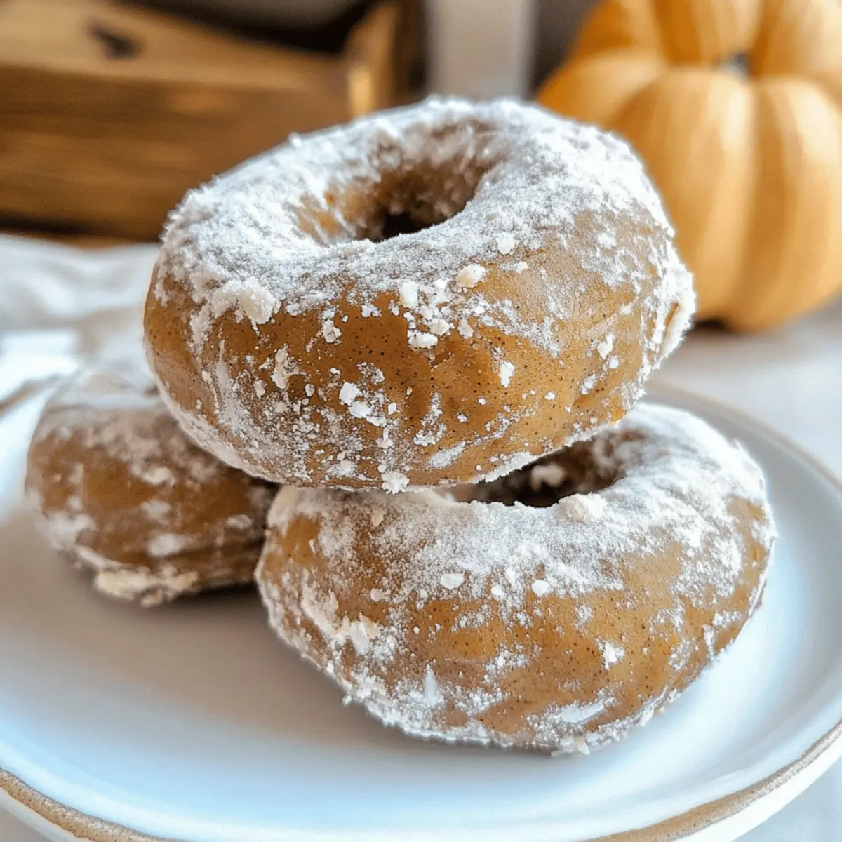 Vegan Pumpkin Protein Donuts for Guilt-Free Indulgence