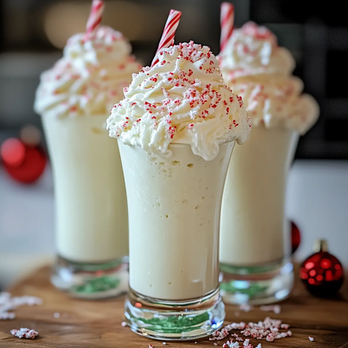 Festive Peppermint Christmas Float