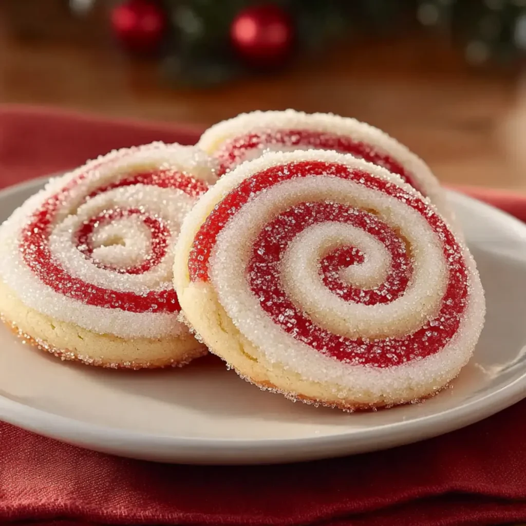 Peppermint Swirl Cookies