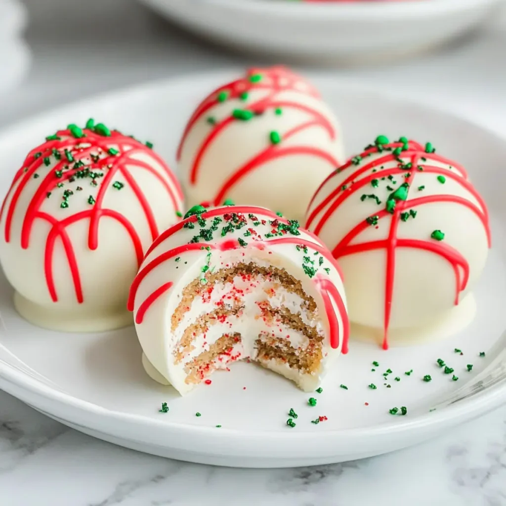 Little Debbie Christmas Tree Cake Truffles