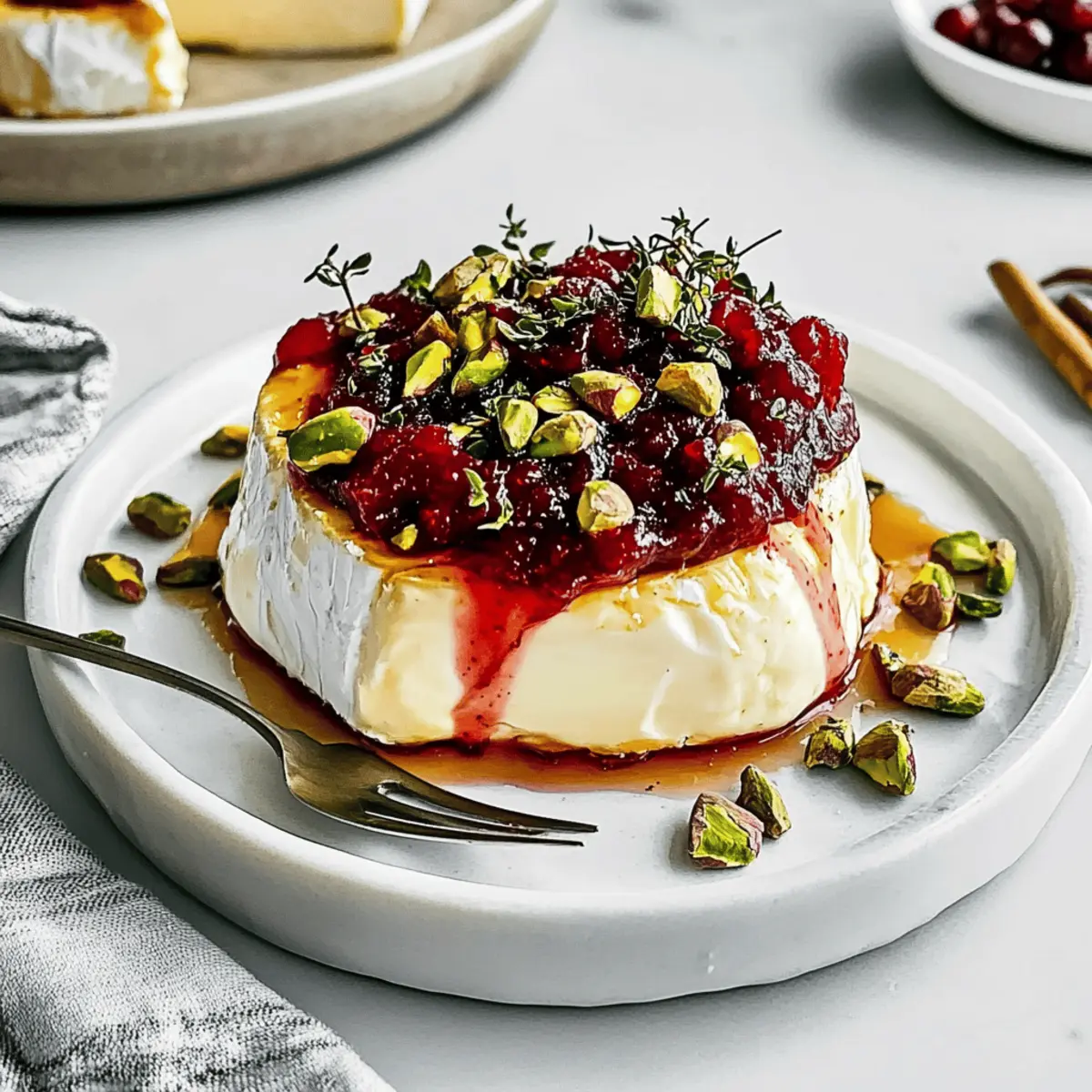 Melt-in-Your-Mouth Baked Brie with Cranberry Bliss