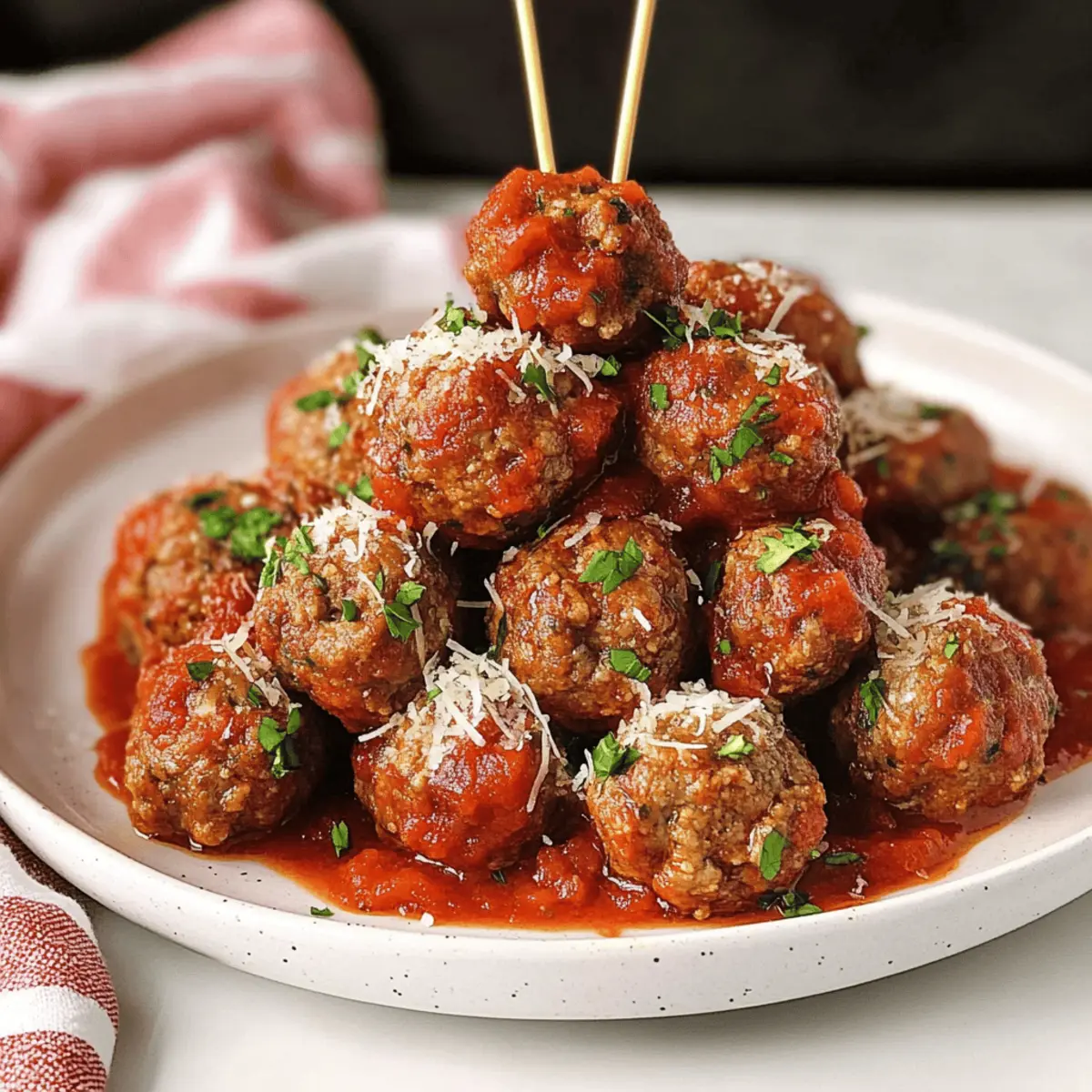 Baked Italian Meatball