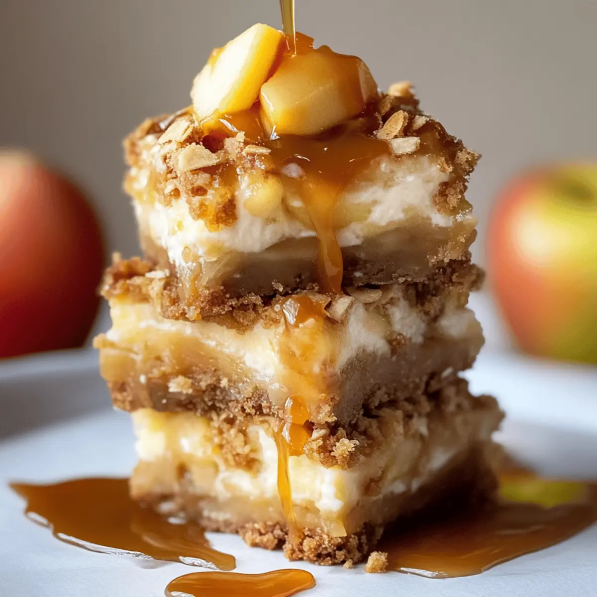 Delicious Caramel Apple Blondie Bars for Fall Indulgence