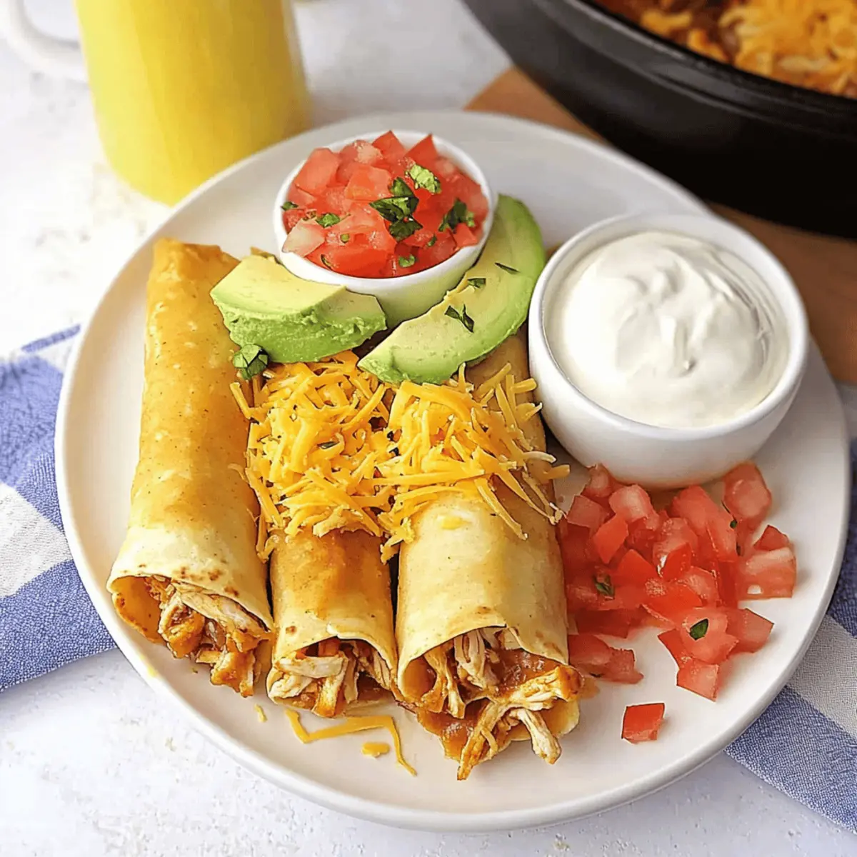 Chicken Flautas