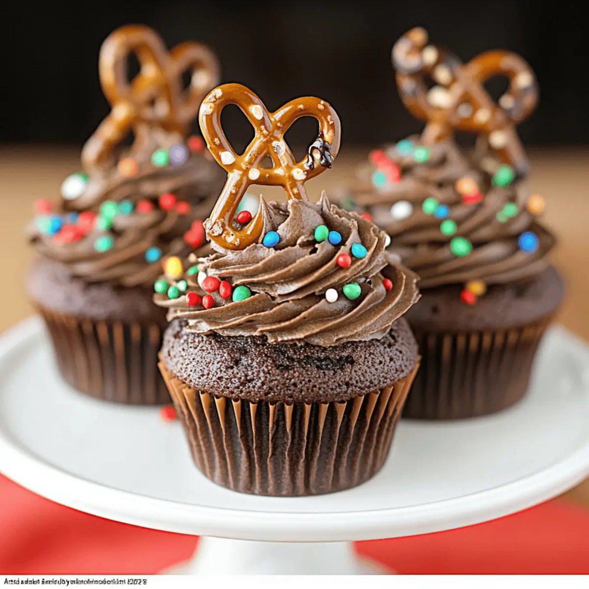 Chocolate Covered Pretzel Cupcakes: Indulge in Sweet Salty Bliss