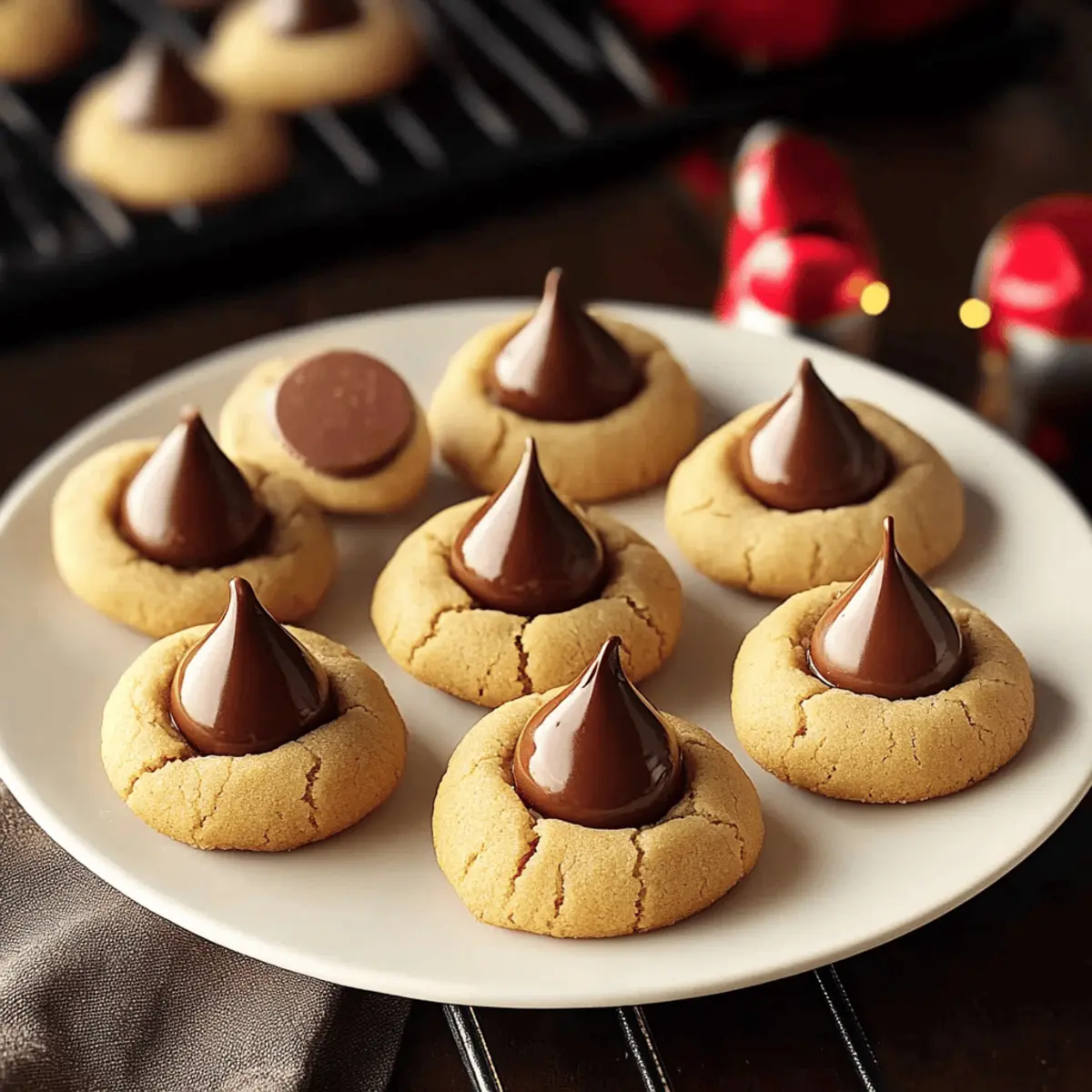 Chocolate Thumbprint Cookies