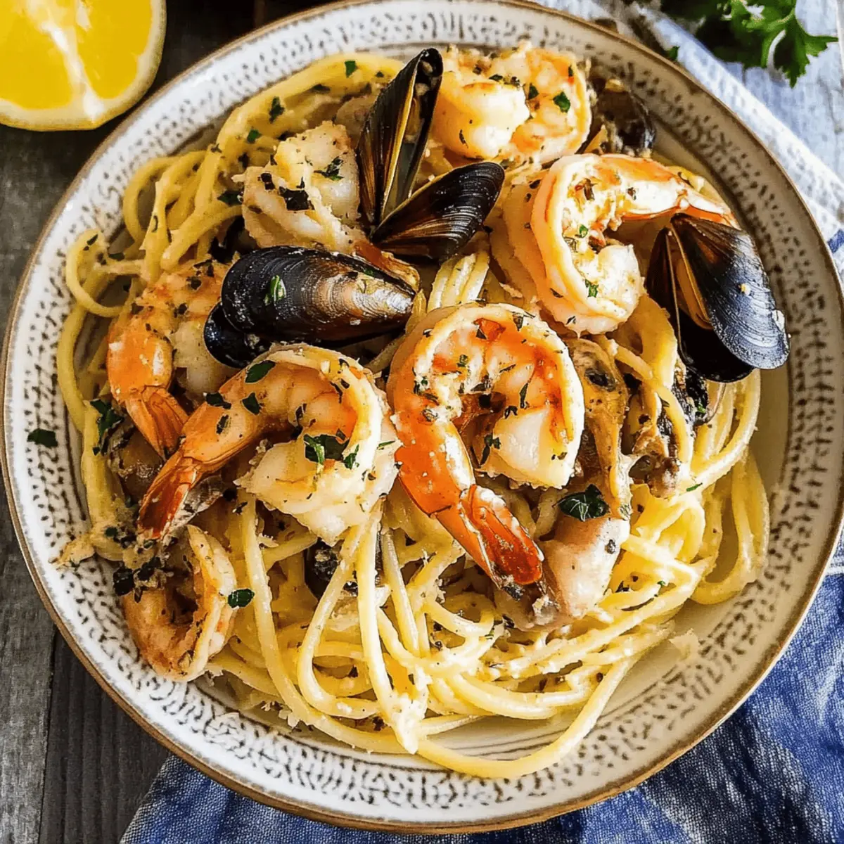 Garlic Seafood Pasta That Will Elevate Your Dinner Game