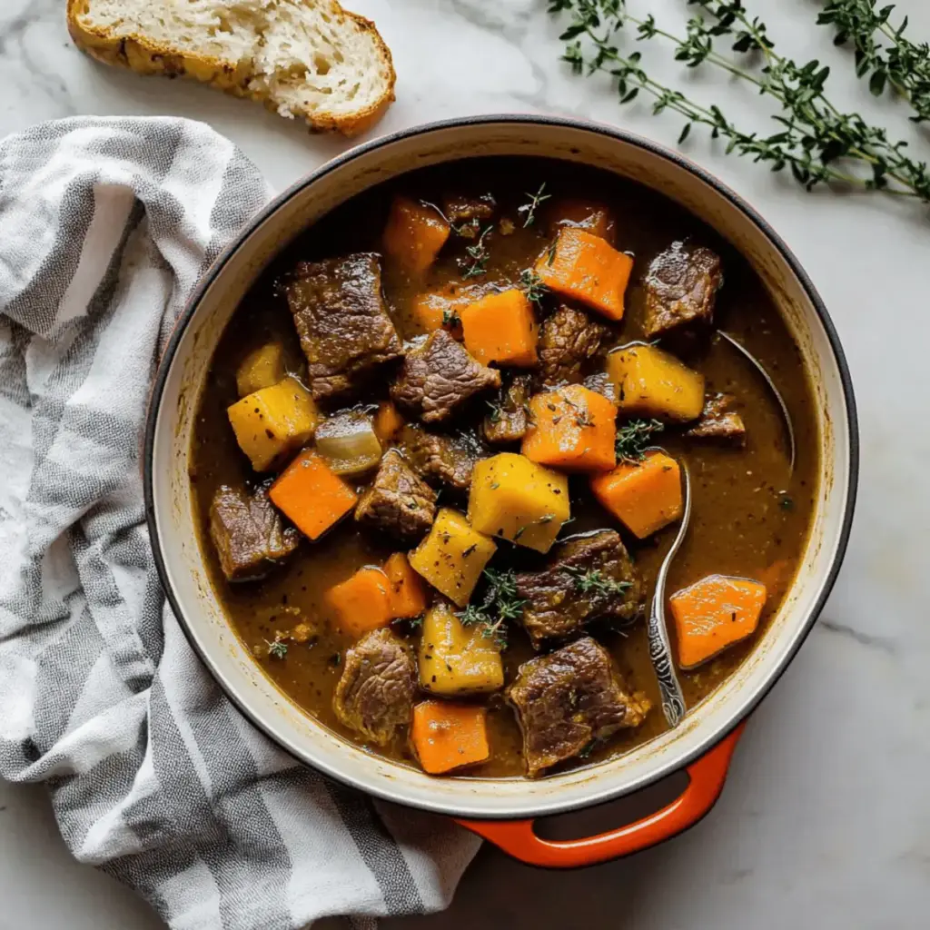 Root Vegetable Beef Stew