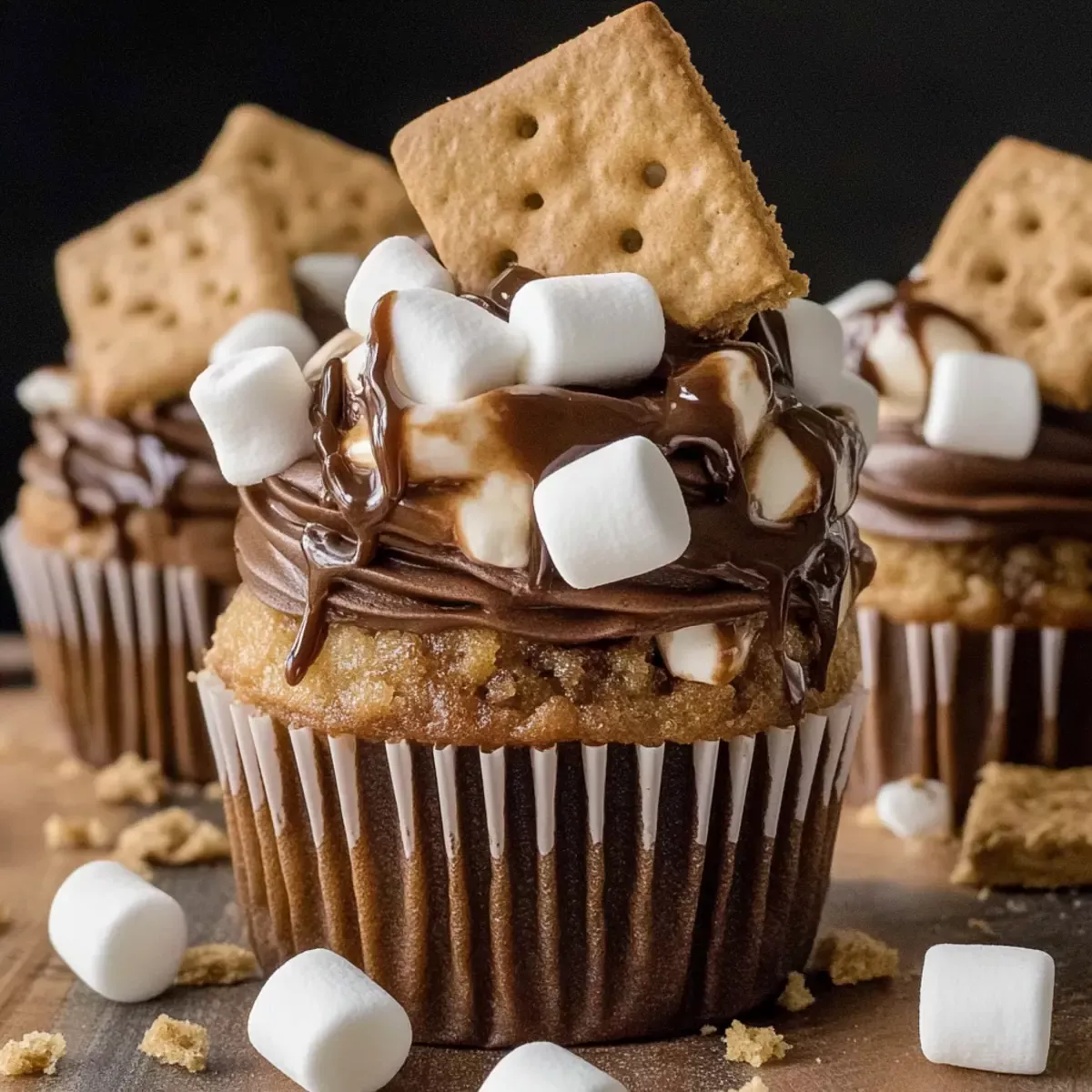 Decadent S’mores Cupcakes That’ll Melt Your Heart