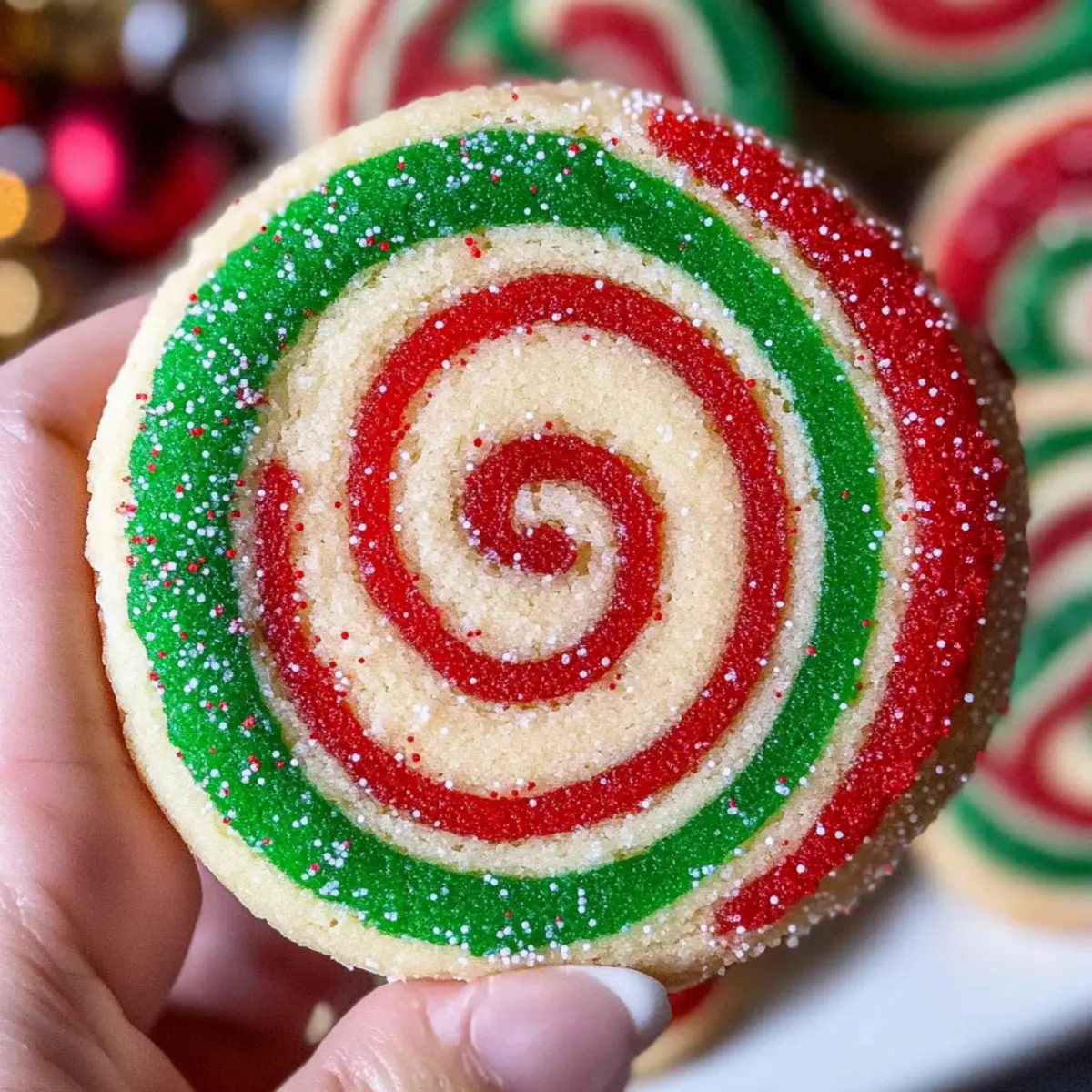 Swirled Christmas Cookies: Festive Bites of Joy and Color