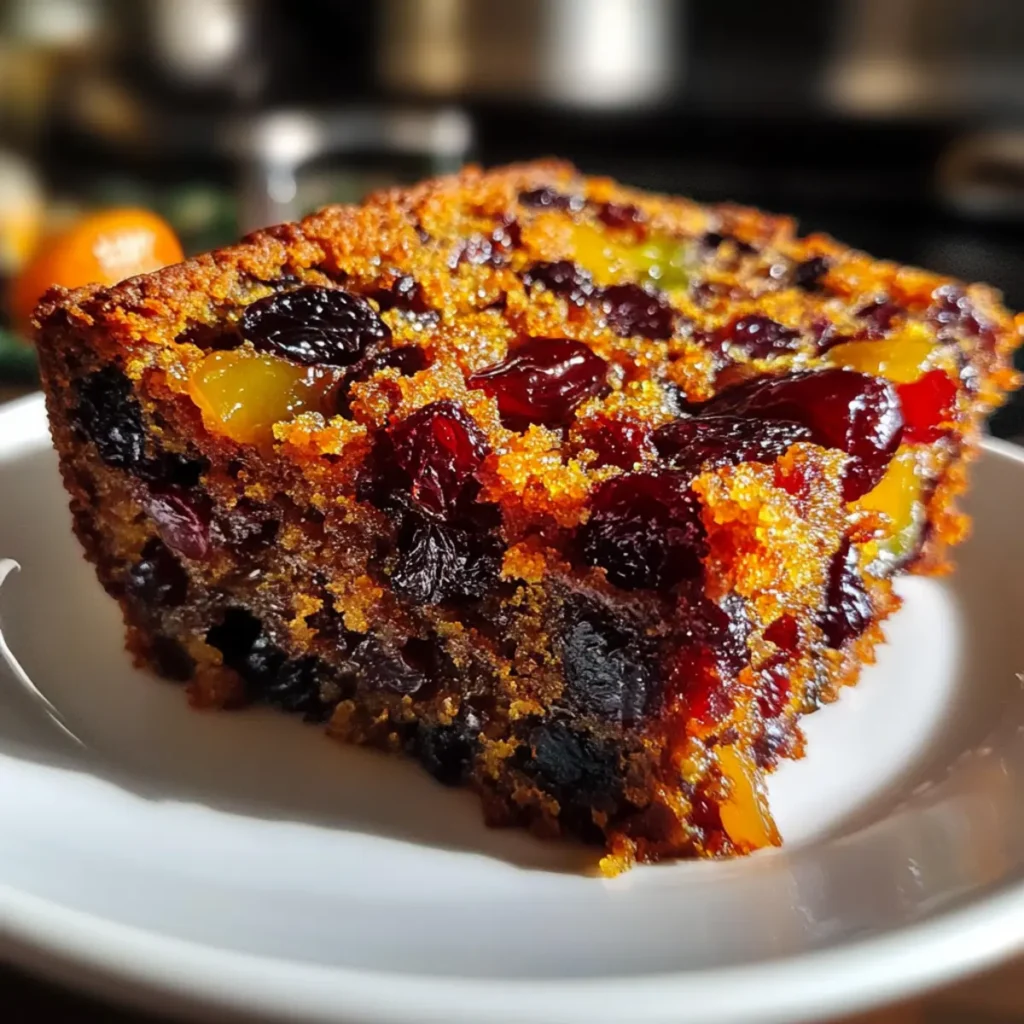 Christmas Fruit Cake with Brandy