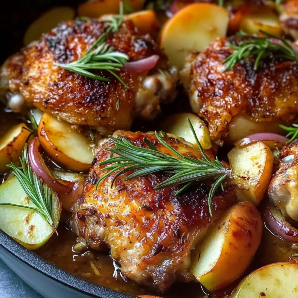 Rosemary Apple Cider Chicken Recipe